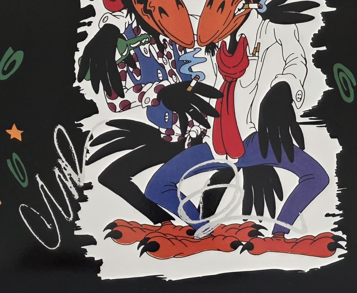 The Black Crowes Signed Jealous Again Album COA Proof Autographed Vinyl Record