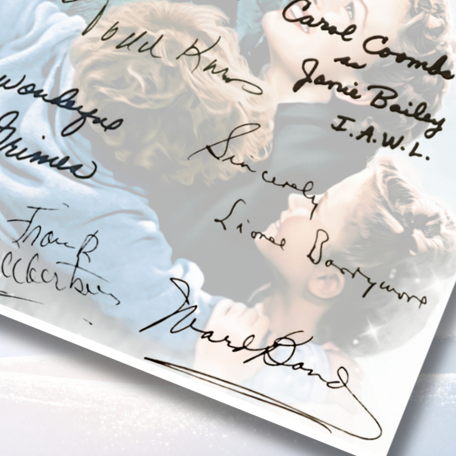 It’s A Wonderful Life Script Cast-Signed Autograph Reprints 168 Pages Long