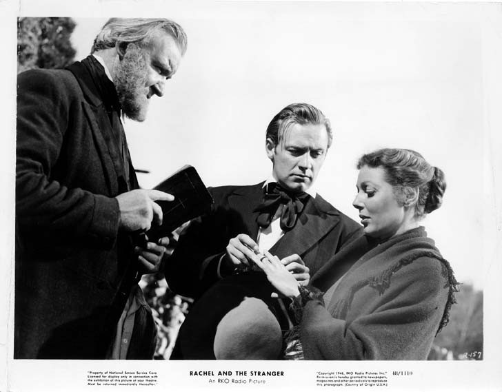 RACHEL AND THE STRANGER original 1948 lobby photo LORETTA YOUNG/WILLIAM HOLDEN