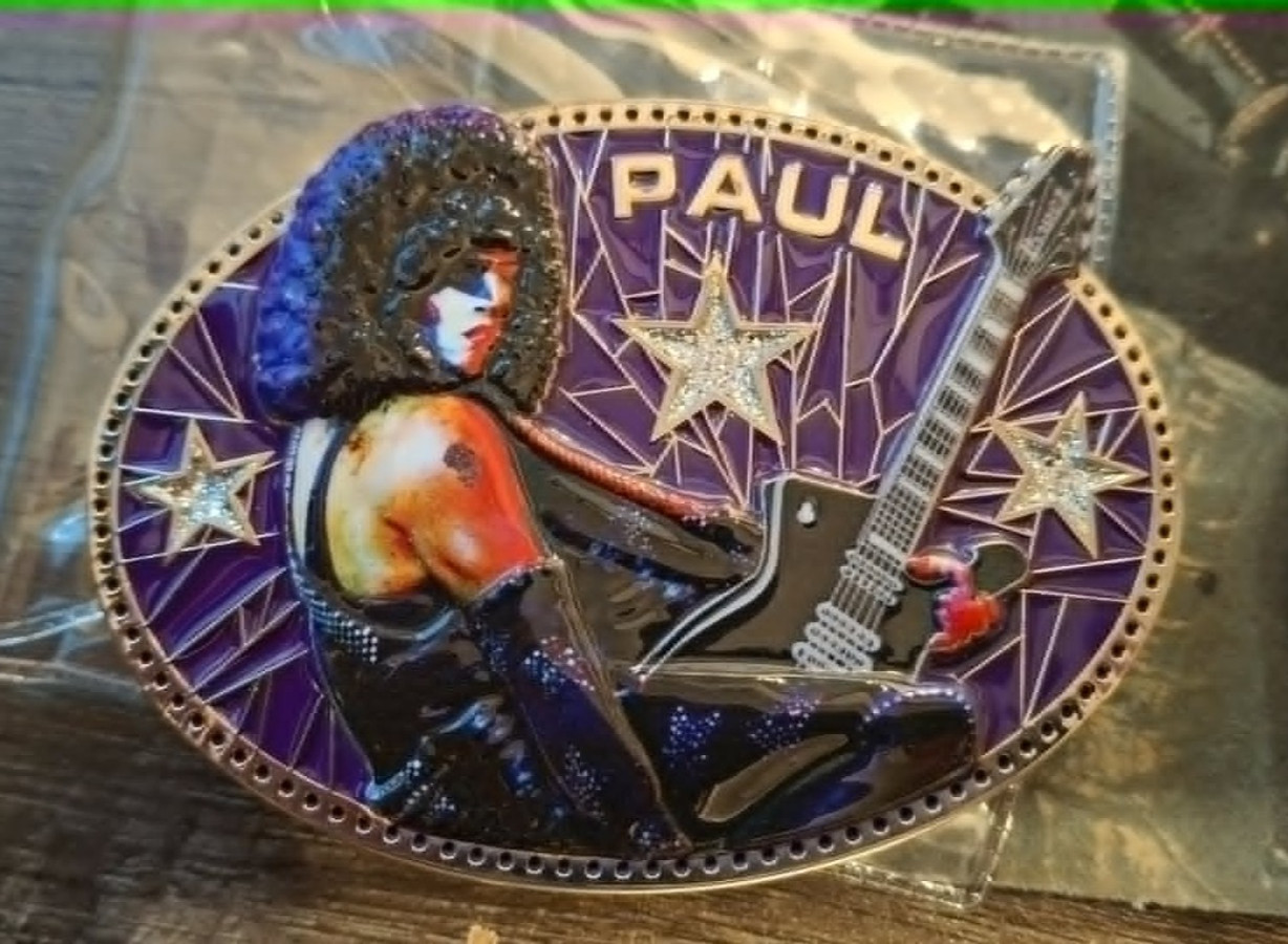 Paul Stanley Full Color Belt buckle