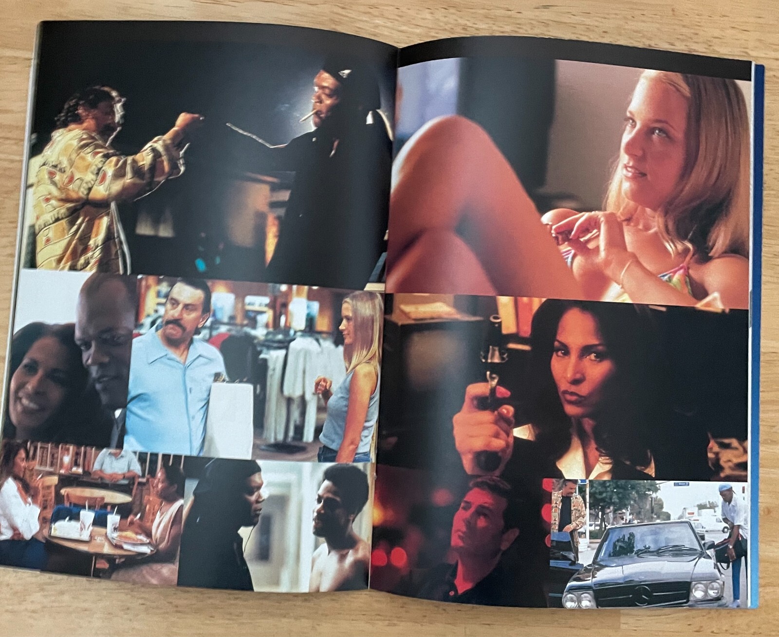 Jackie Brown Movie Program /Mini-Poster Flyer Japan Pam Grier, Bridget Fonda