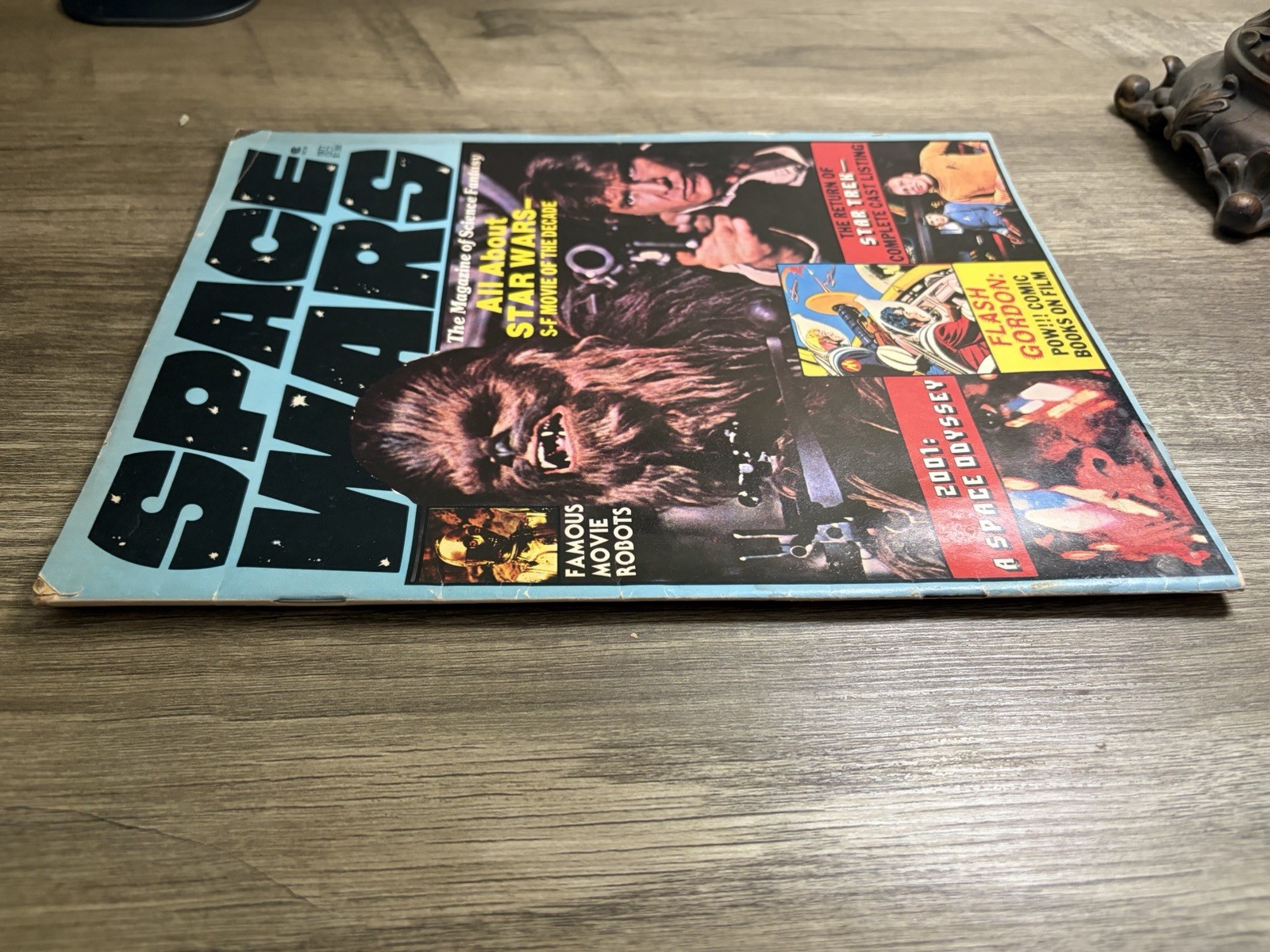 Space Wars Magazine October 1977 VTG Si-Fi Star Wars Star Trek Flash Gordon; VG