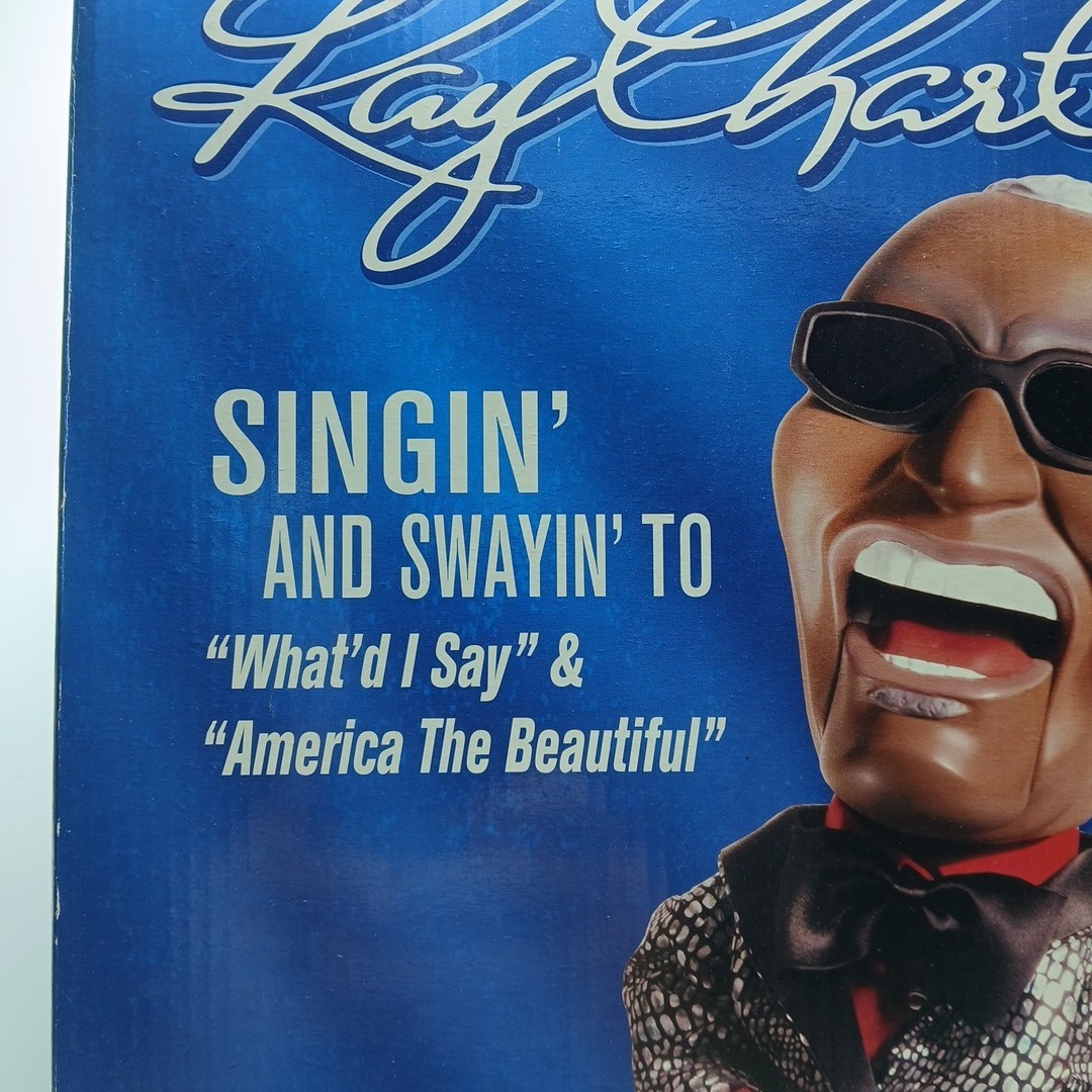 RAY CHARLES Singin’ & Swayin’ SINGING MOTION Animatronic Doll Figure WORKS VIDEO