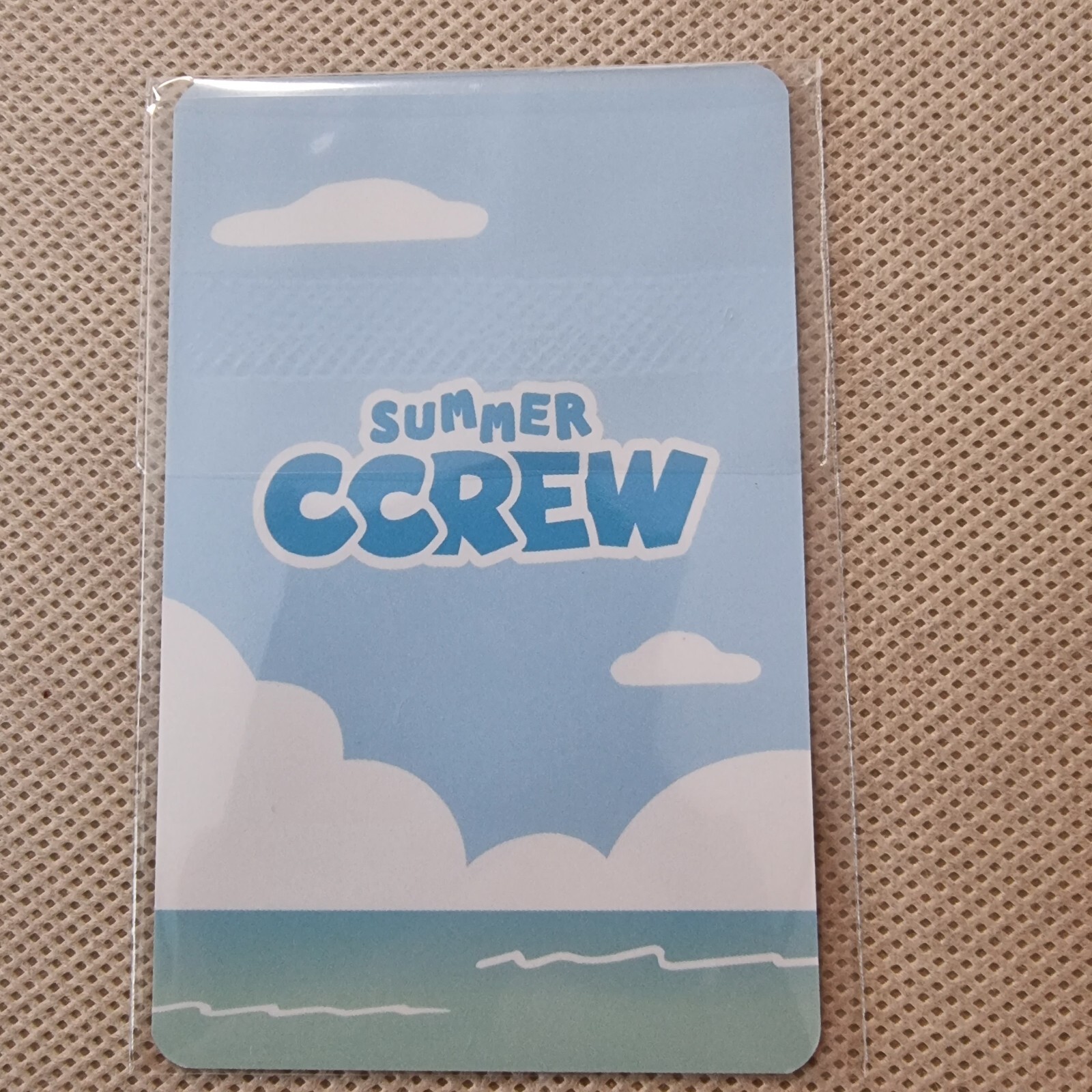 CRAVITY 2023 SUMMER CCREW CHARACTER WITHMUU POPUP MD TICKET PHOTO SET – TAEYOUNG
