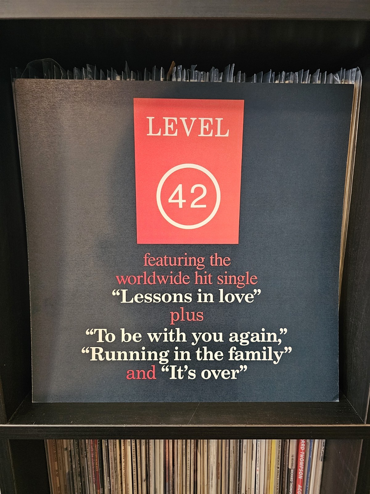 Level 42 – Running In The Family – Record Store Promo Flat 12×12