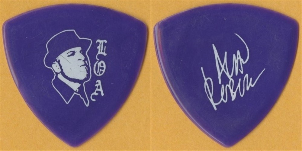 Life of Agony 1997 concert tour Alan Robert signature stage Guitar Pick