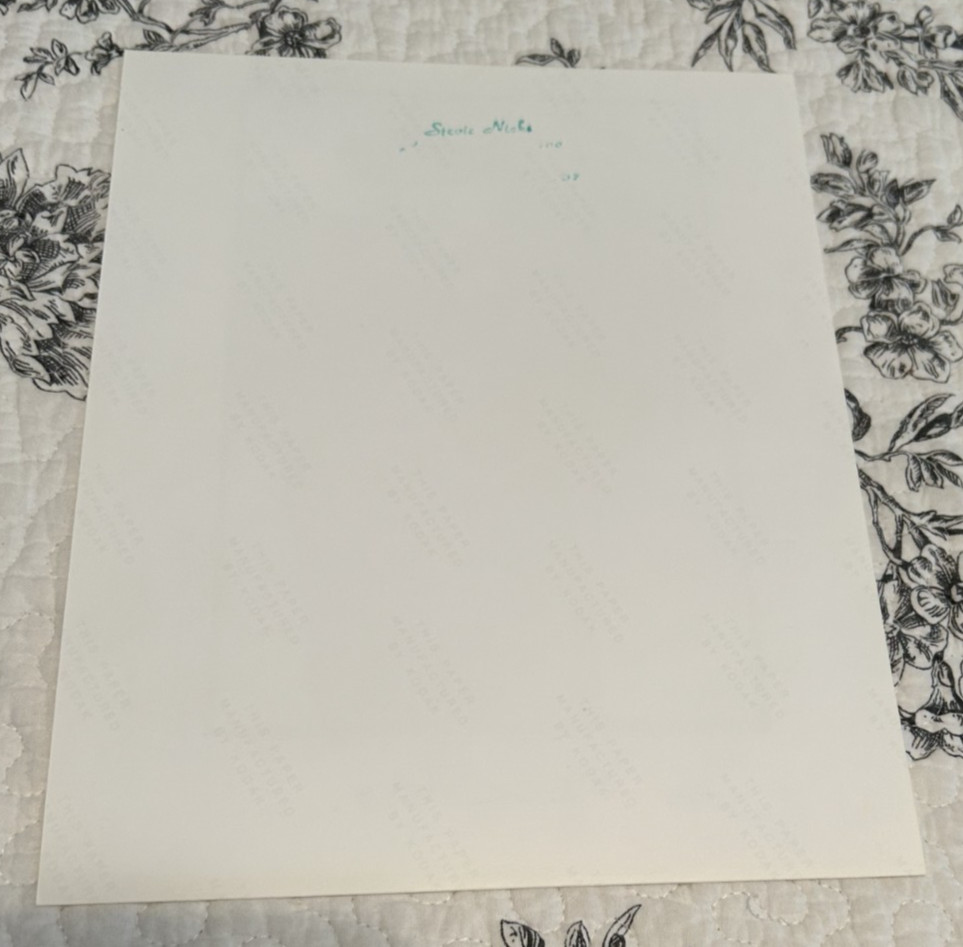 STEVIE NICKS (Fleetwood Mac) Signed 8×10″ Autograph Authentic GENUINE