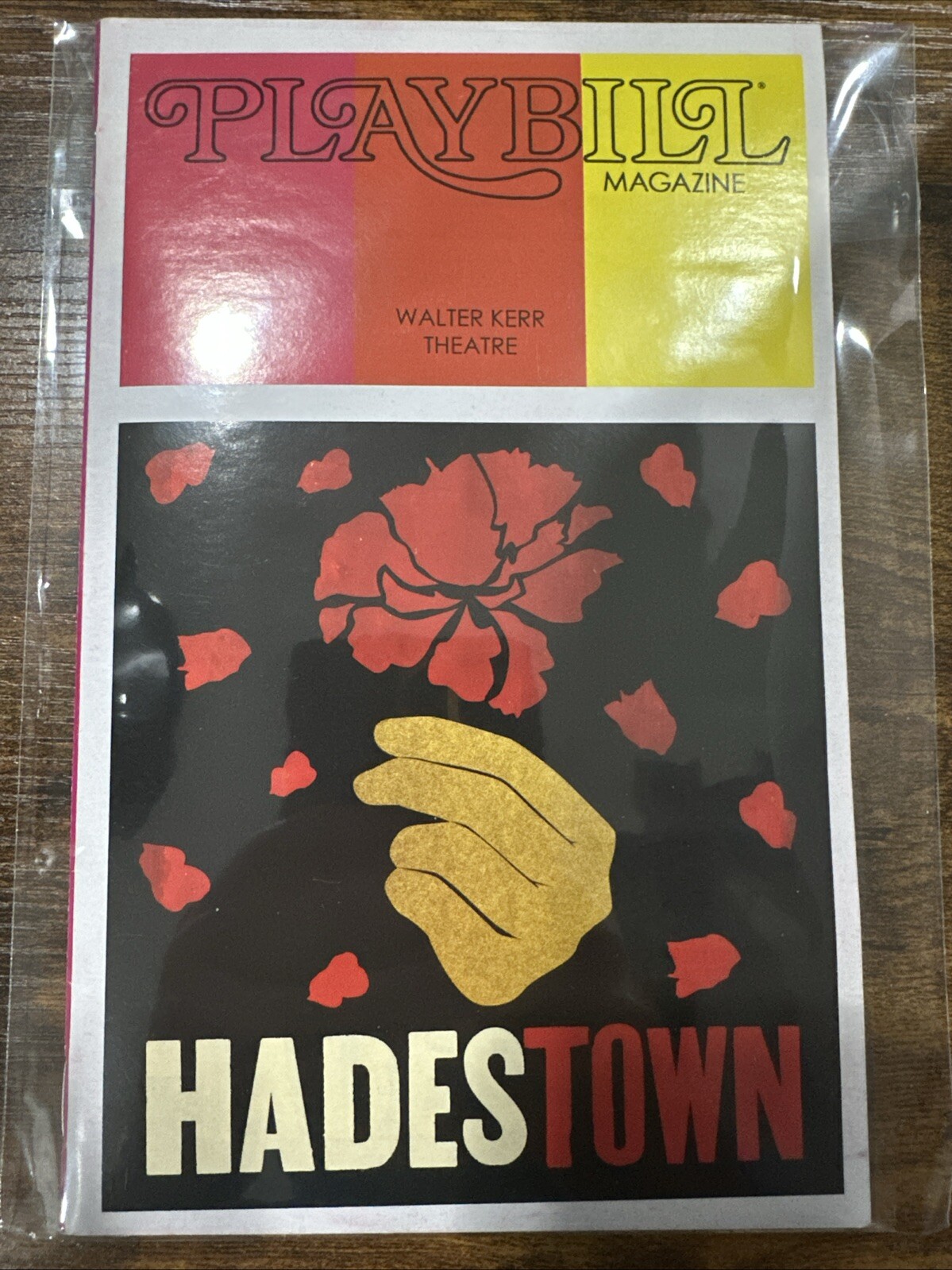 Playbill HADESTOWN October 2024 Limited Edition 140th Anniversary