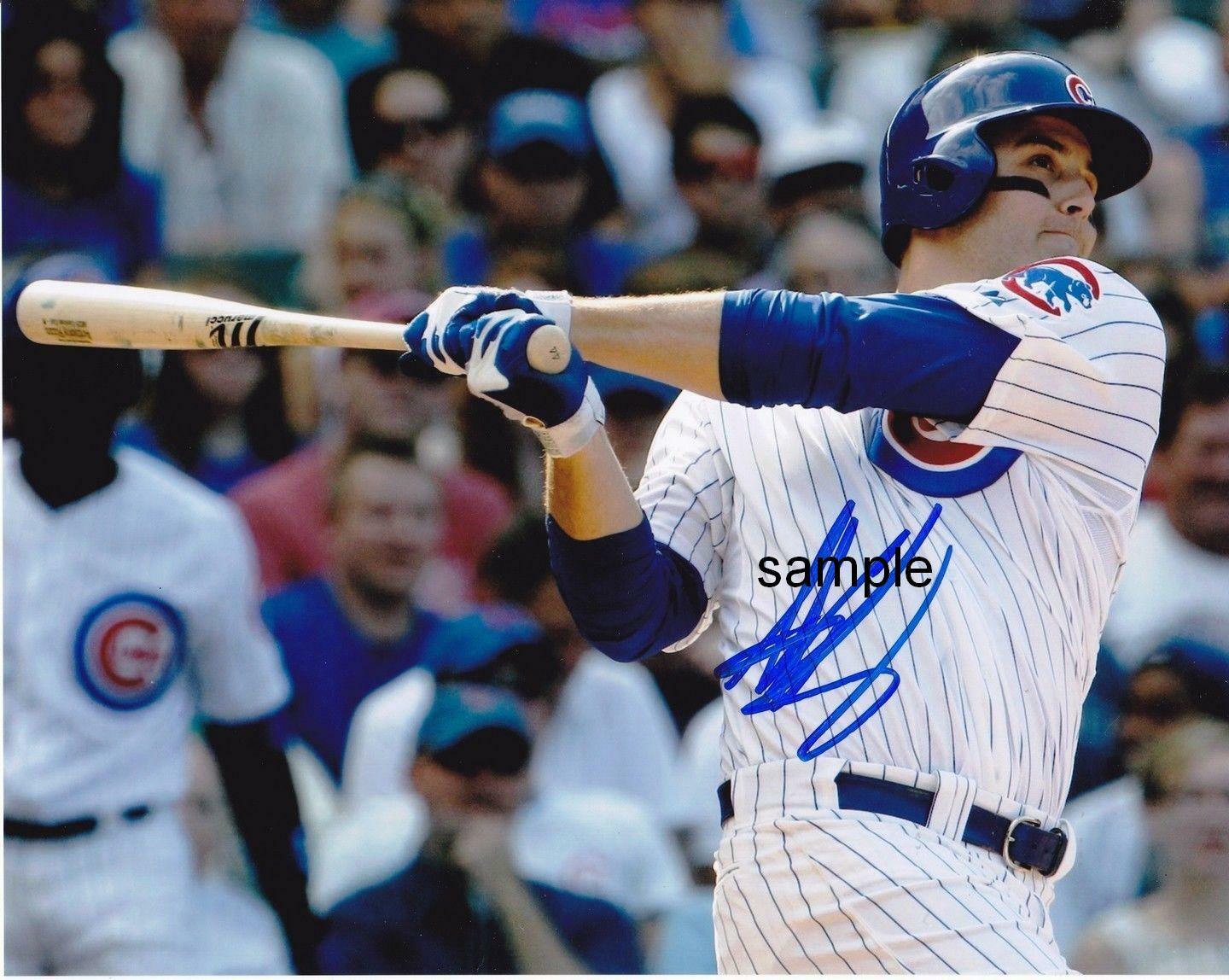 ANTHONY RIZZO #1 REPRINT 8X10 PHOTO SIGNED AUTOGRAPHED MAN CAVE YANKEES CUBS
