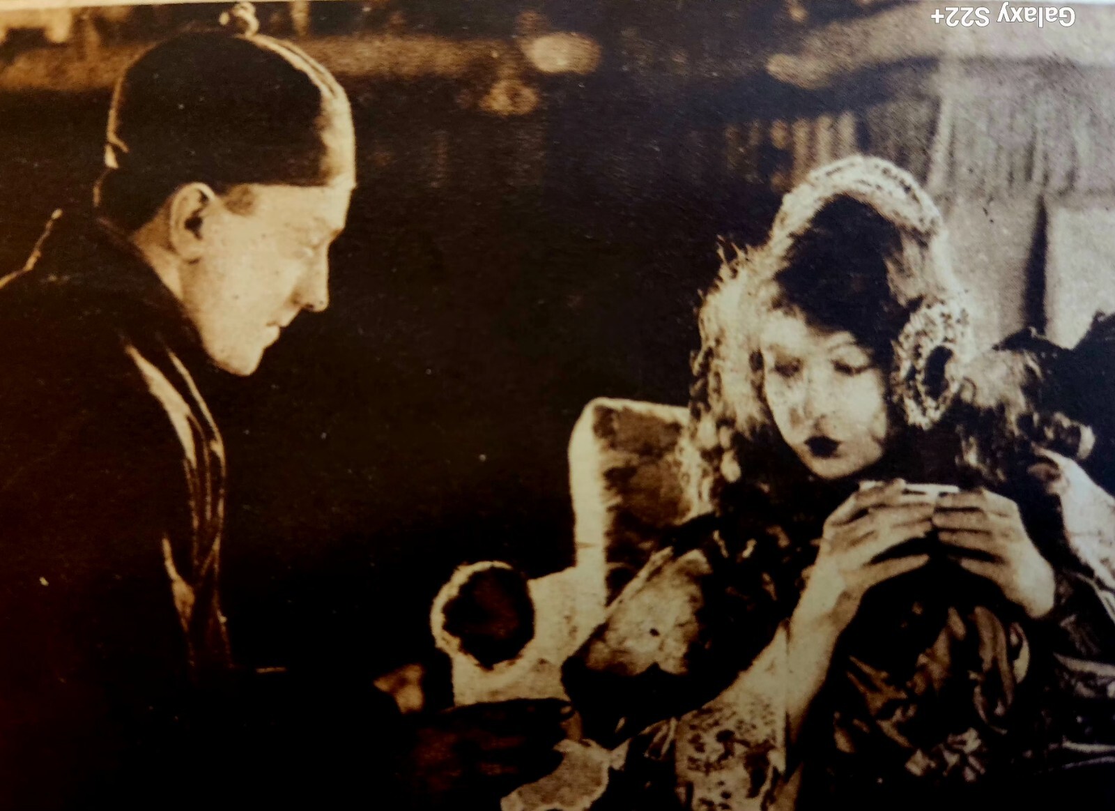 Choice large 10×17 silent film ad LILLIAN GISH, D.W. GRIFFITH, 1919 NYC