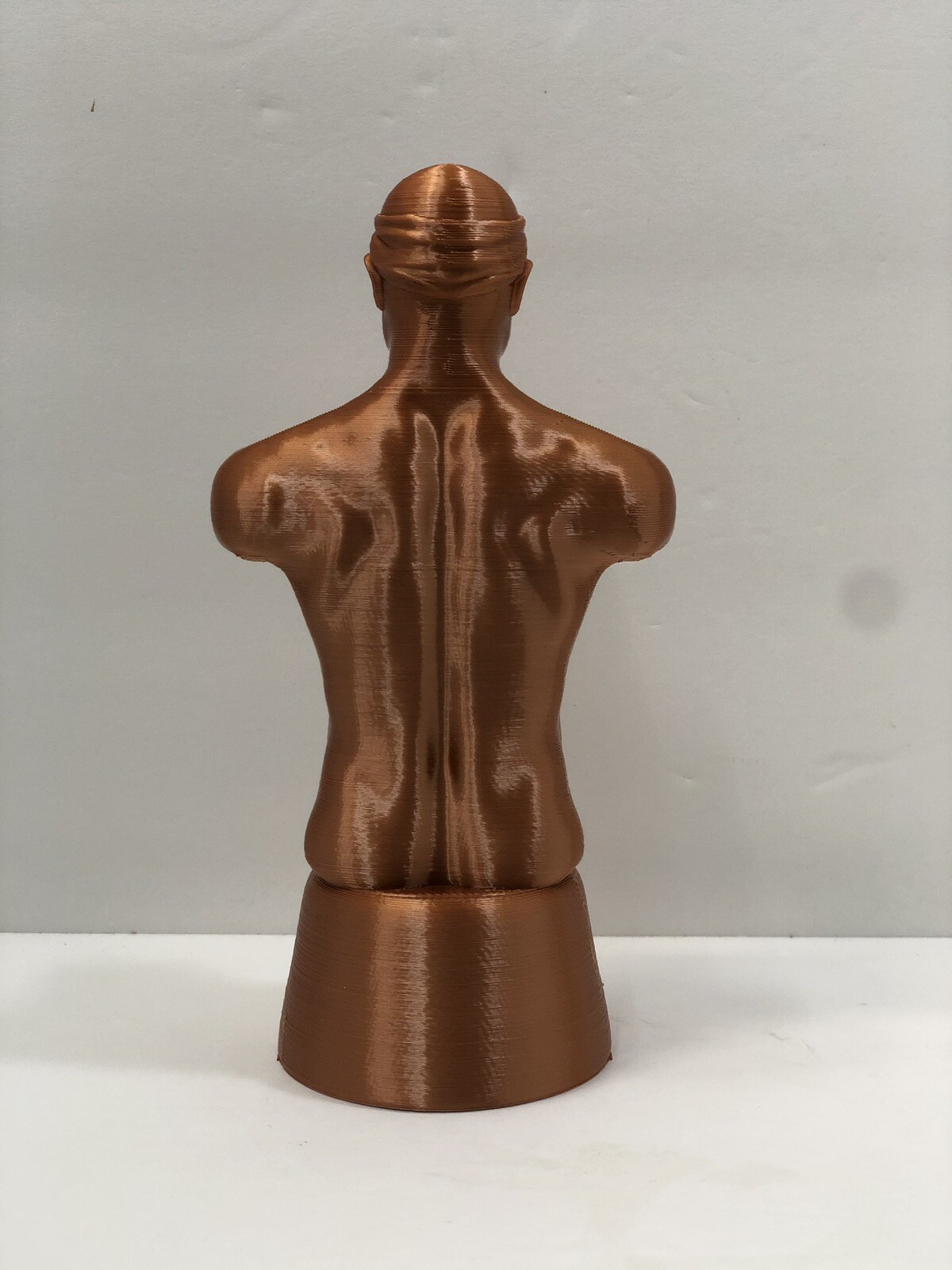 3D Printed 2pac Statue Tupac Shakur Bust