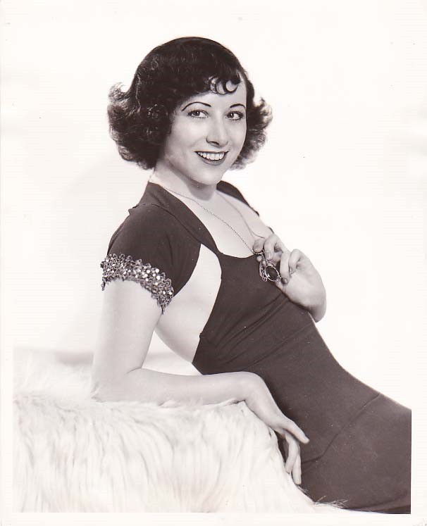 HELEN MORGAN, Original 1937, Sexy Cheesecake Portrait / NBC Radio Actress Photo
