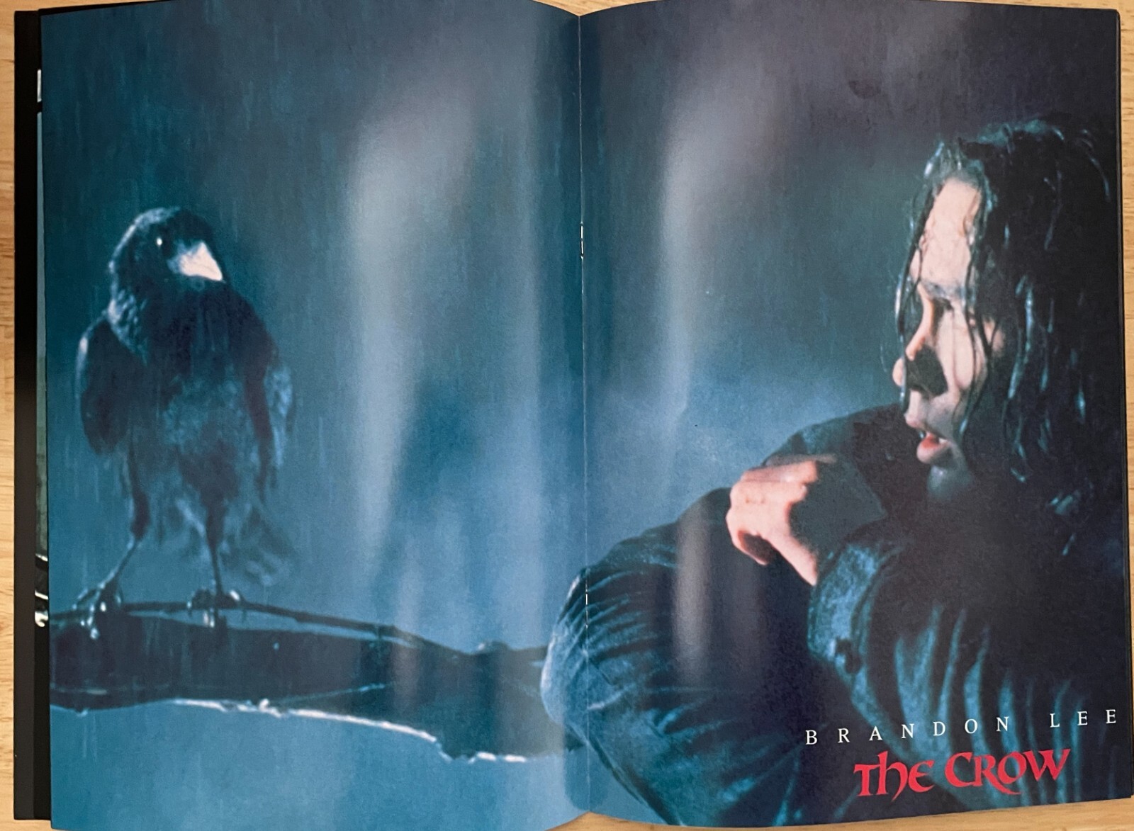 The Crow 1994 Movie Program Japan Flyer Set Brandon Lee Rochelle Davis