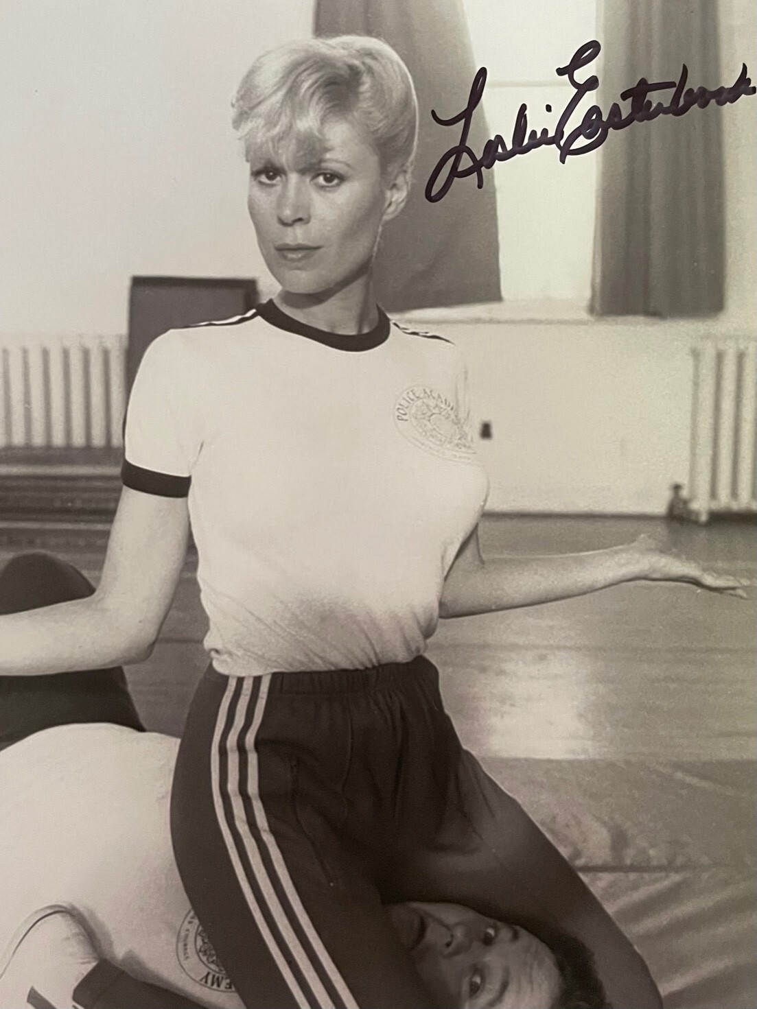 Leslie Easterbrook POLICE ACADEMY 1984 Original 8×10 Signed Photo #8