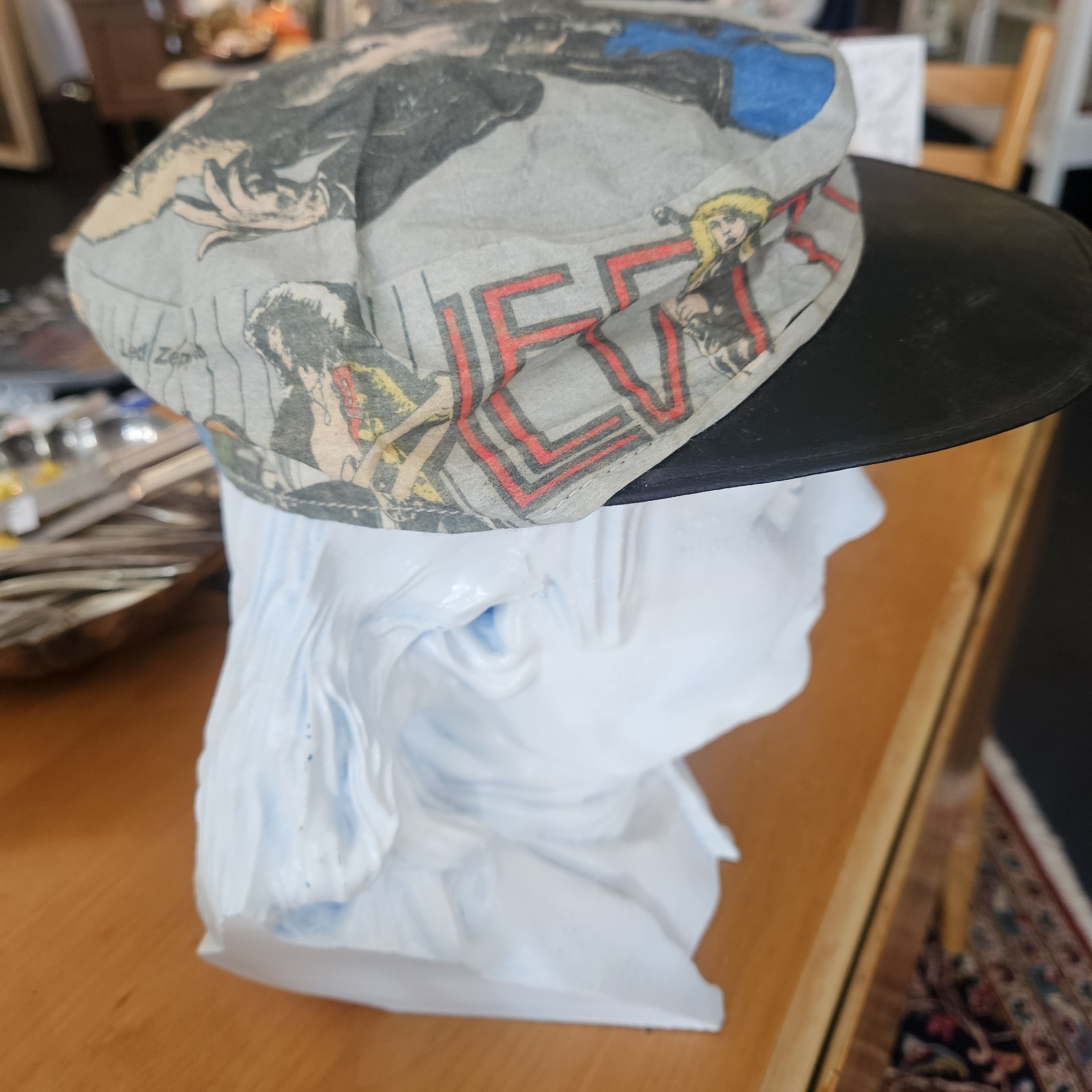 Super RARE Led Zeppelin Hat Paper Concert Merch Tour Merch