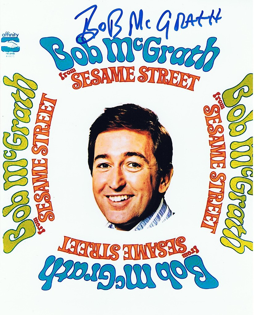 Bob McGrath Signed Autographed 8×10 Photo – Sesame Street – w/COA