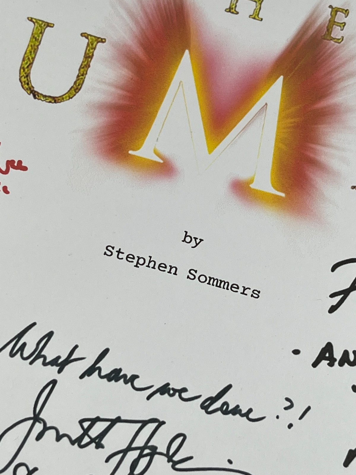 The Mummy Script Cast-Signed – Autograph Reprints – Brendan Fraser – Mummy 1999