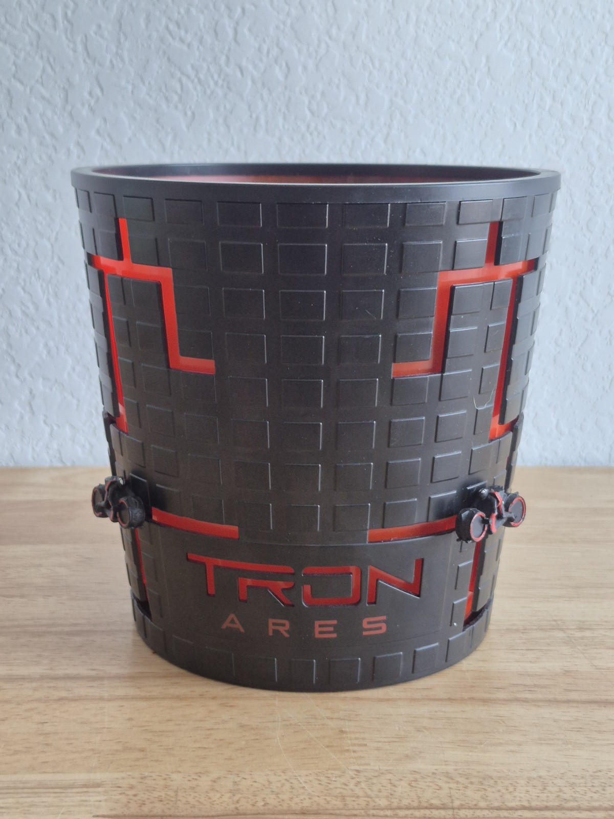 Tron Ares Totem Popcorn Bucket Theater Exclusive (LED Light-Up) Works
