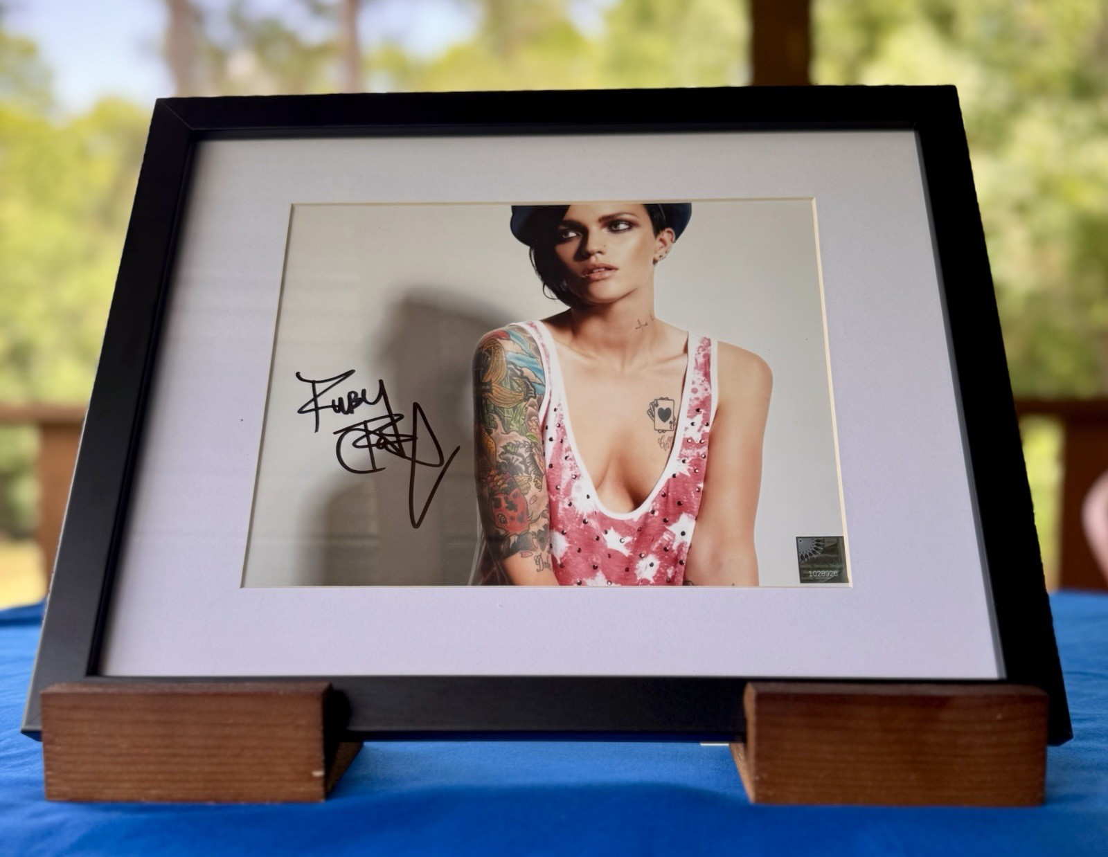 Ruby Rose Signed Autographed 8×10 Framed Photo w/ COA Hologram Kodak Print