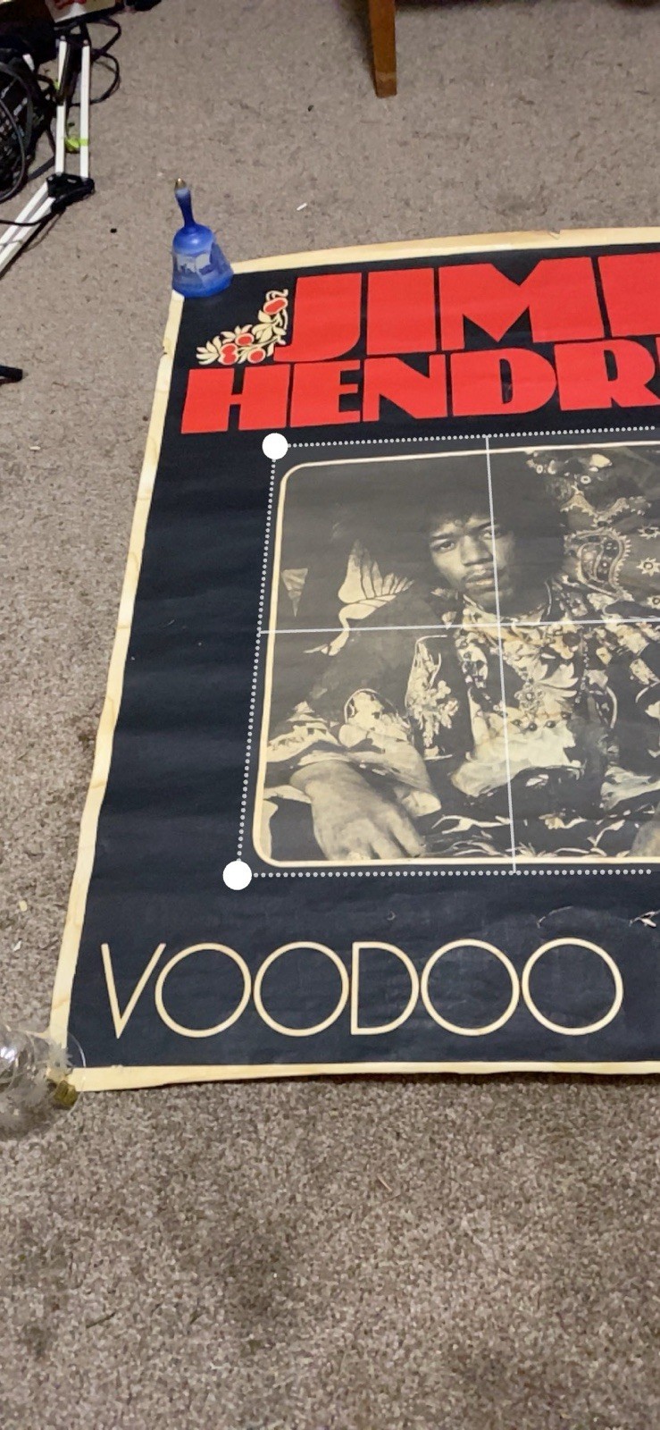 Jimi Hendrix Voodoo Chile Poster.Featured on Pawn Stars Episode