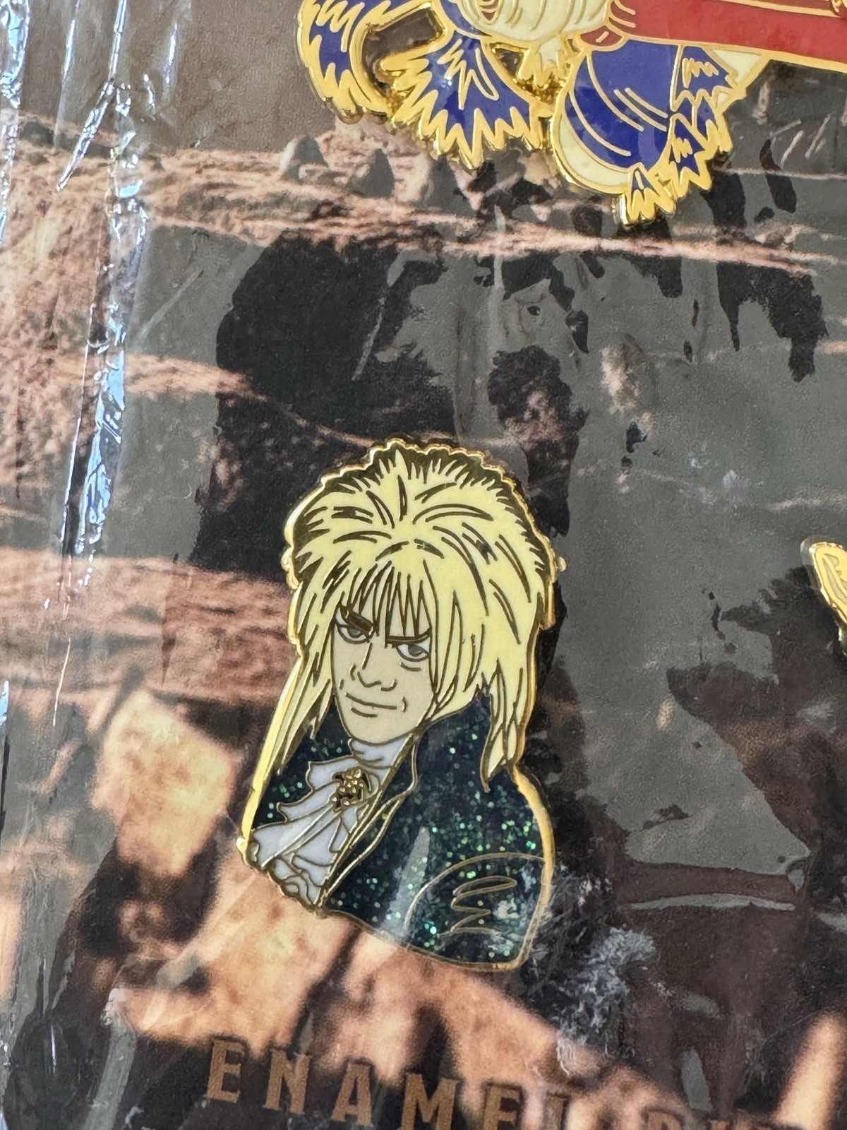 Jim Hensons The Labyrinth In Concert 4 Enamel Pin Set New