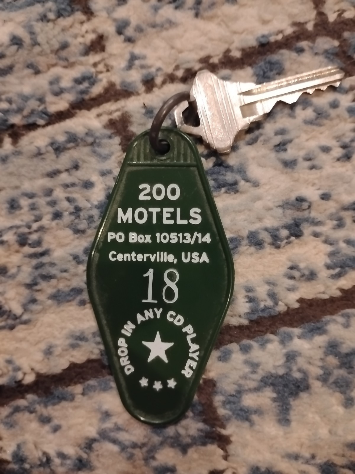 Frank Zappa 200 Motels Ryko Promo Keychain