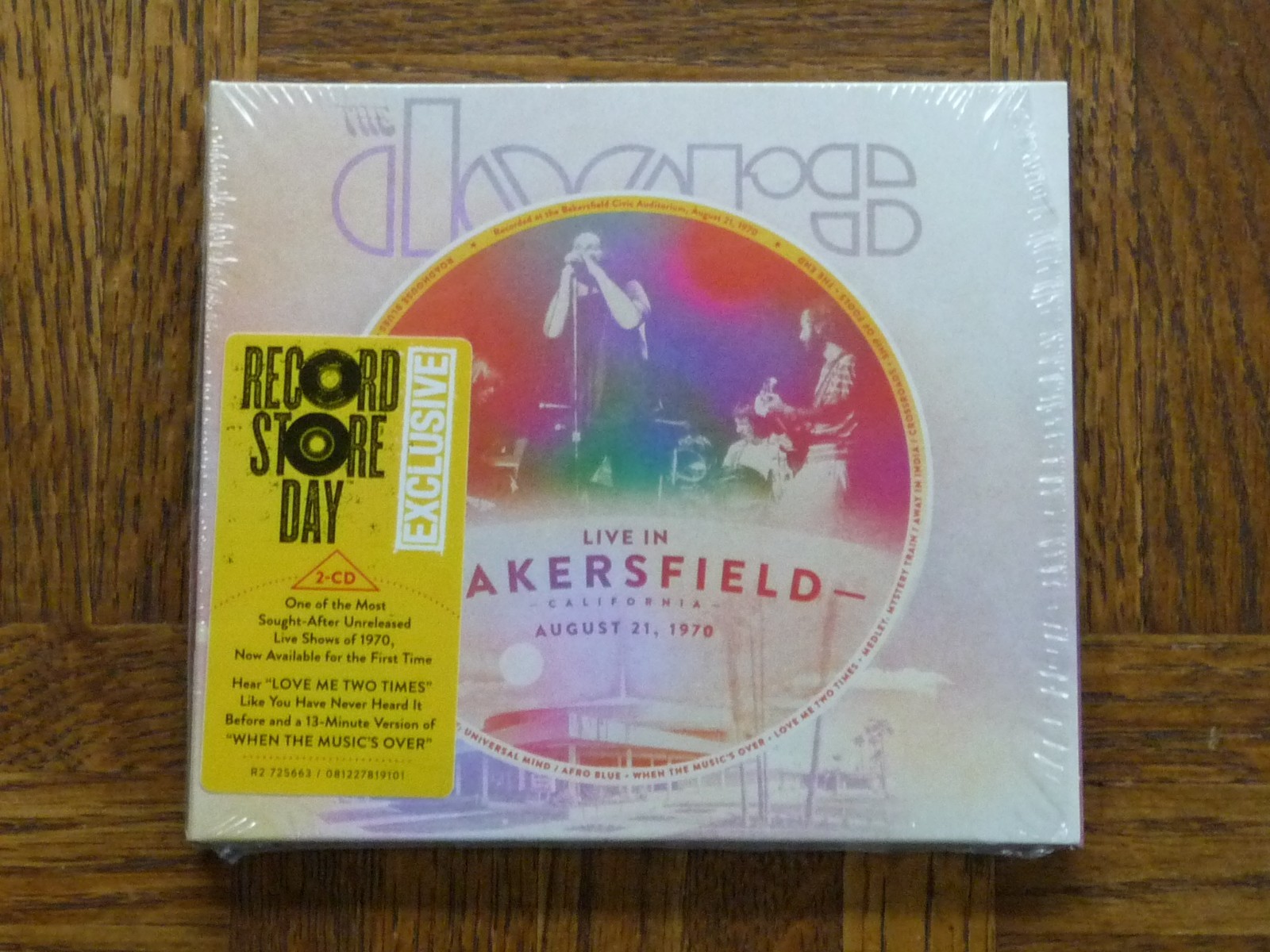The Doors: “RSD: Bakersfield, CA 8/21/1970” 2 Digipak CD (NM) Rhino [Q