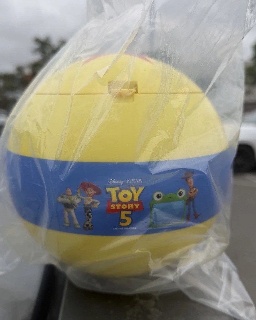 Toy Story 5 Blind Ball Combo Popcorn Bucket Cup Pin Topper AMC IN HAND