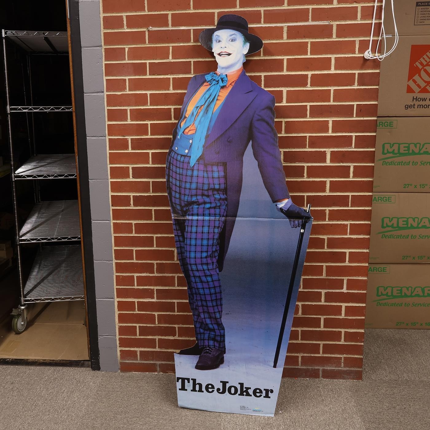 The Joker 1989 Standee/Promo Cardboard Display Starmakers Batman