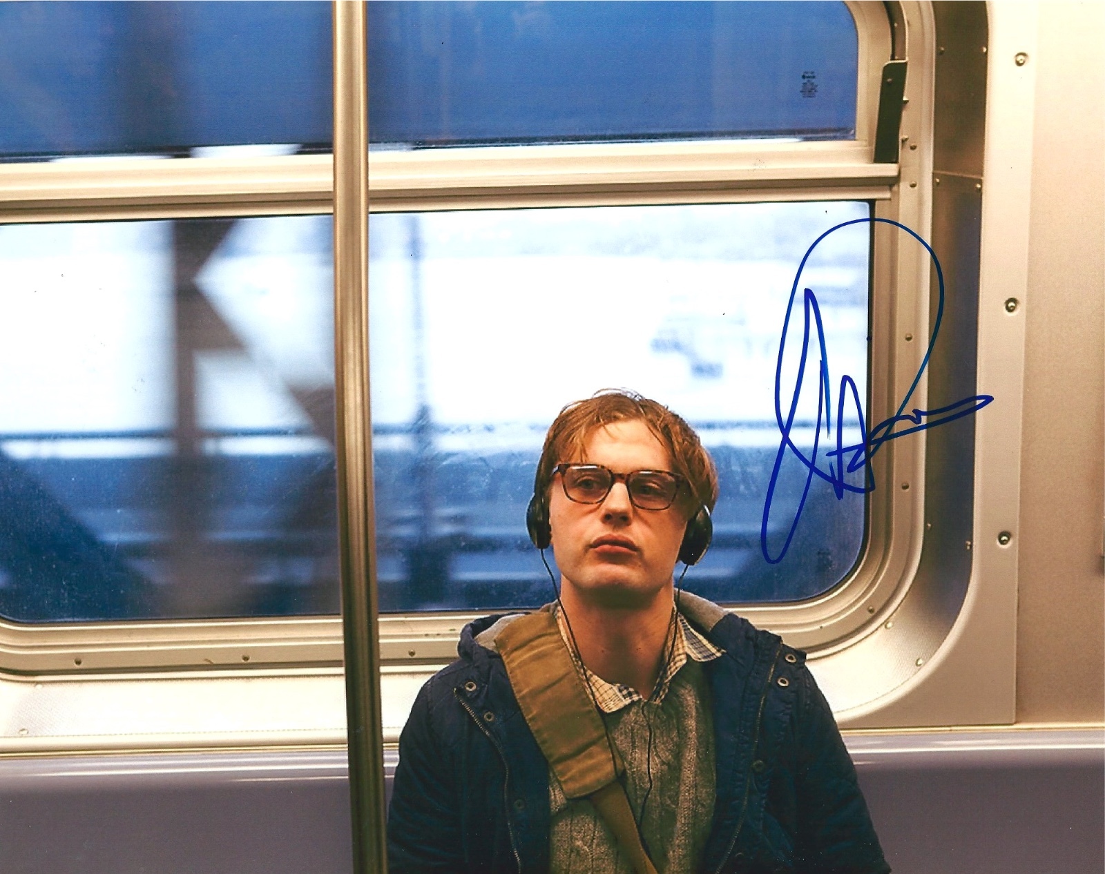 Michael Pitt signed I Origin 8×10 photo In Person Exact Proof – Broadwalk Empire