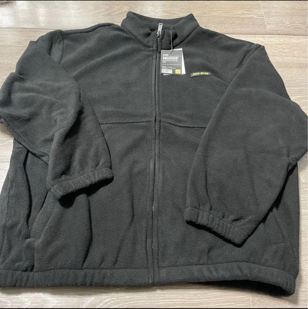 Official BTS MIC DROP ZIP-UP SWEATSHIRT Size XL Kpop Music very rare New JP