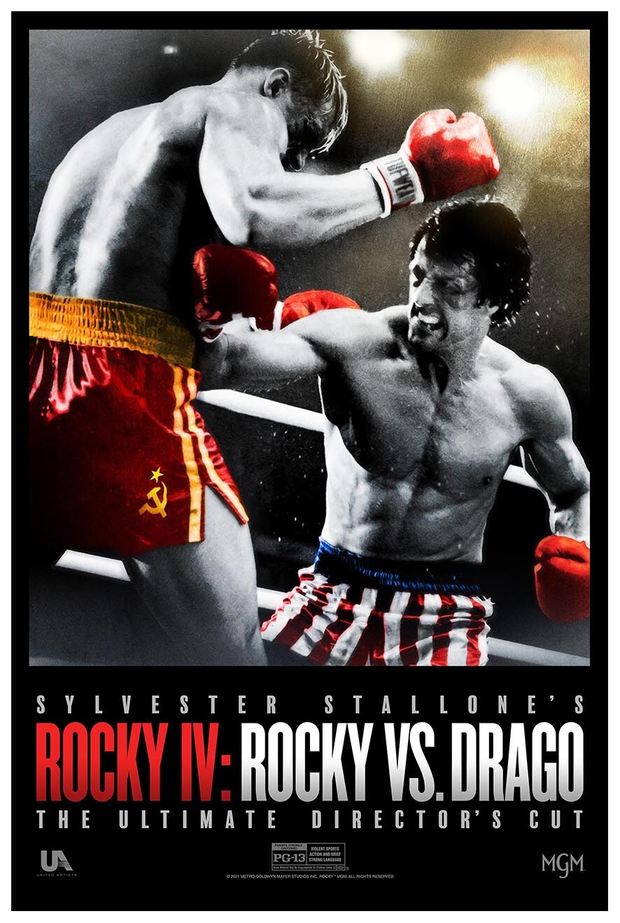 Rocky IV 1985 – Classic Movie Poster