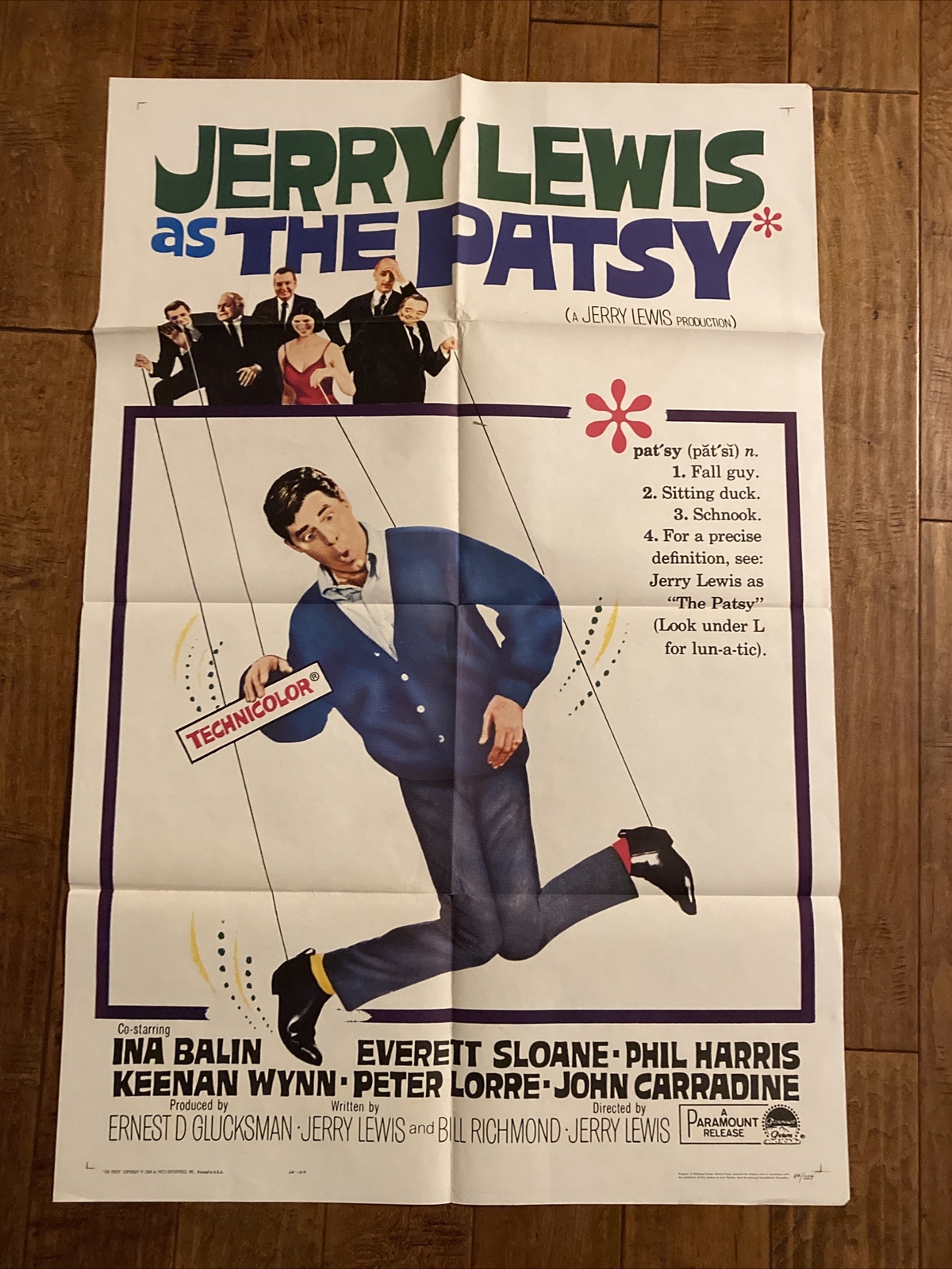 The Patsy – Original 1sheet Poster   – Jerry Lewis