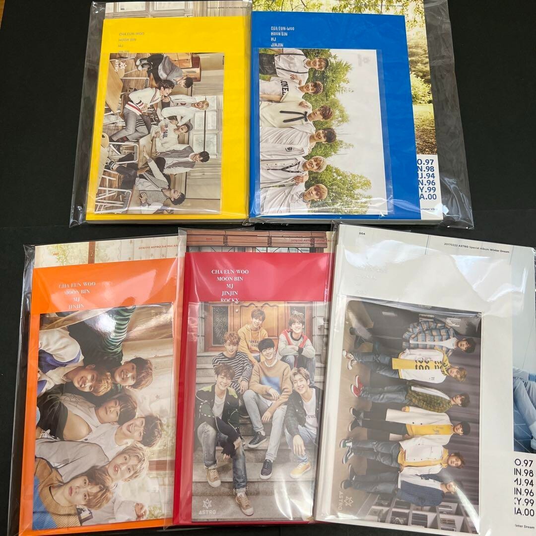 ASTRO Spring Up Summer Vibes Autumn Story Winter dream Four seasons K-POP idol