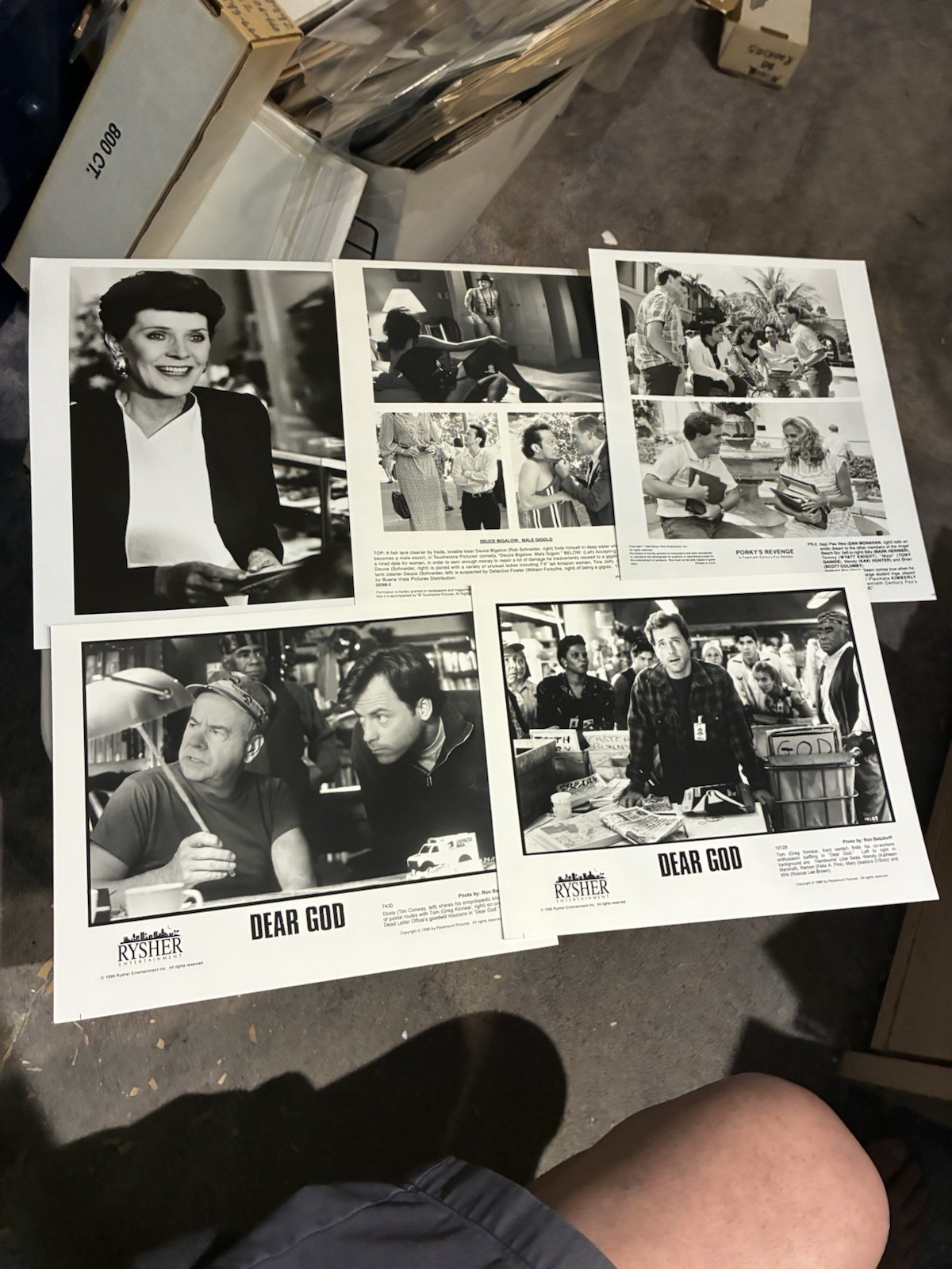 1980-90’s Movie Promo Photo Lot-125 Different-DeNiro-Freeman-Kingsley-Devito++++