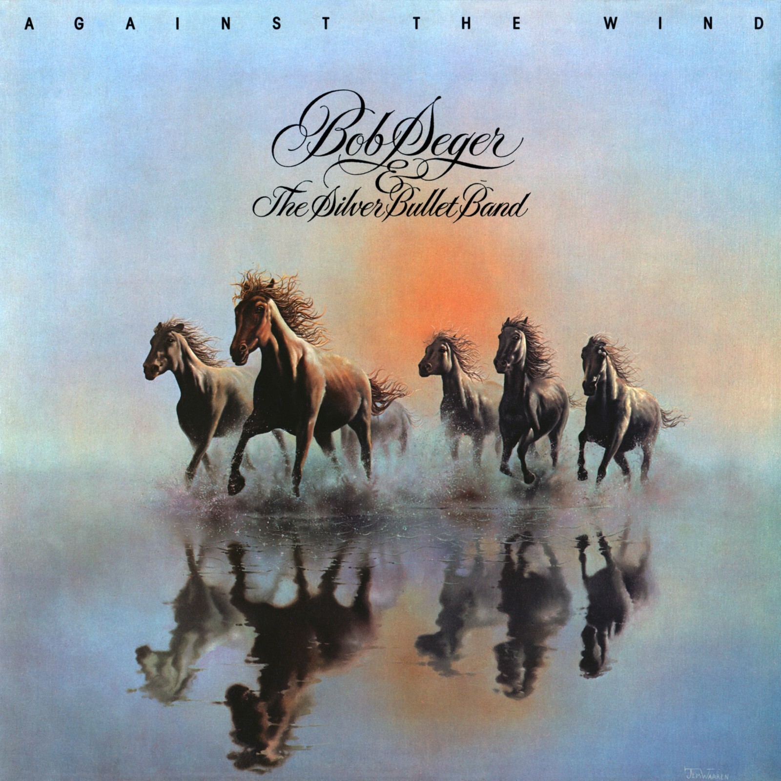 BOB SEGER Against the Wind BANNER 2×2 Ft Fabric Poster Tapestry Flag album sign