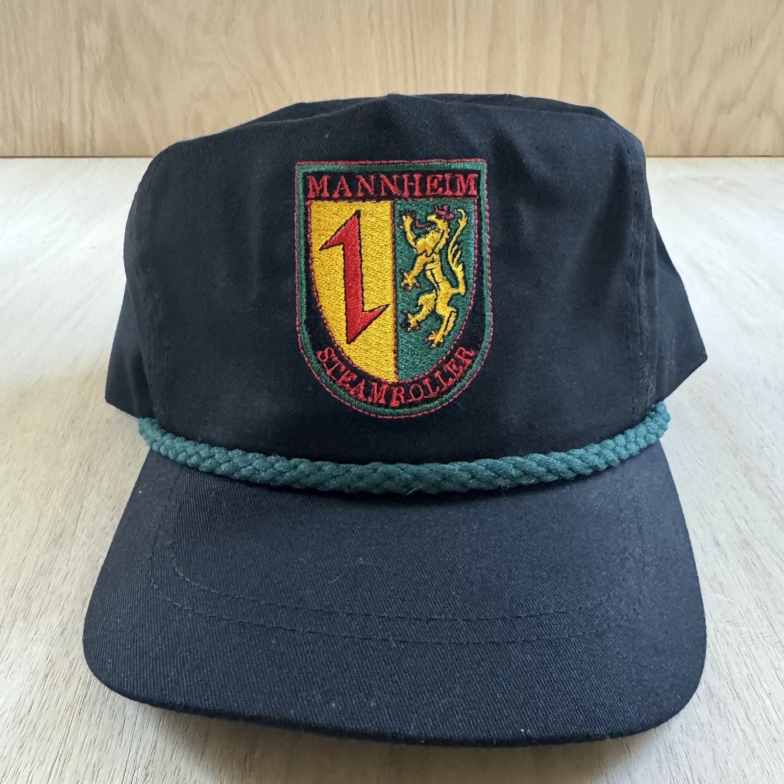 Mannheim Steamroller Logo Strapback Hat Concert Tour Cap Rope