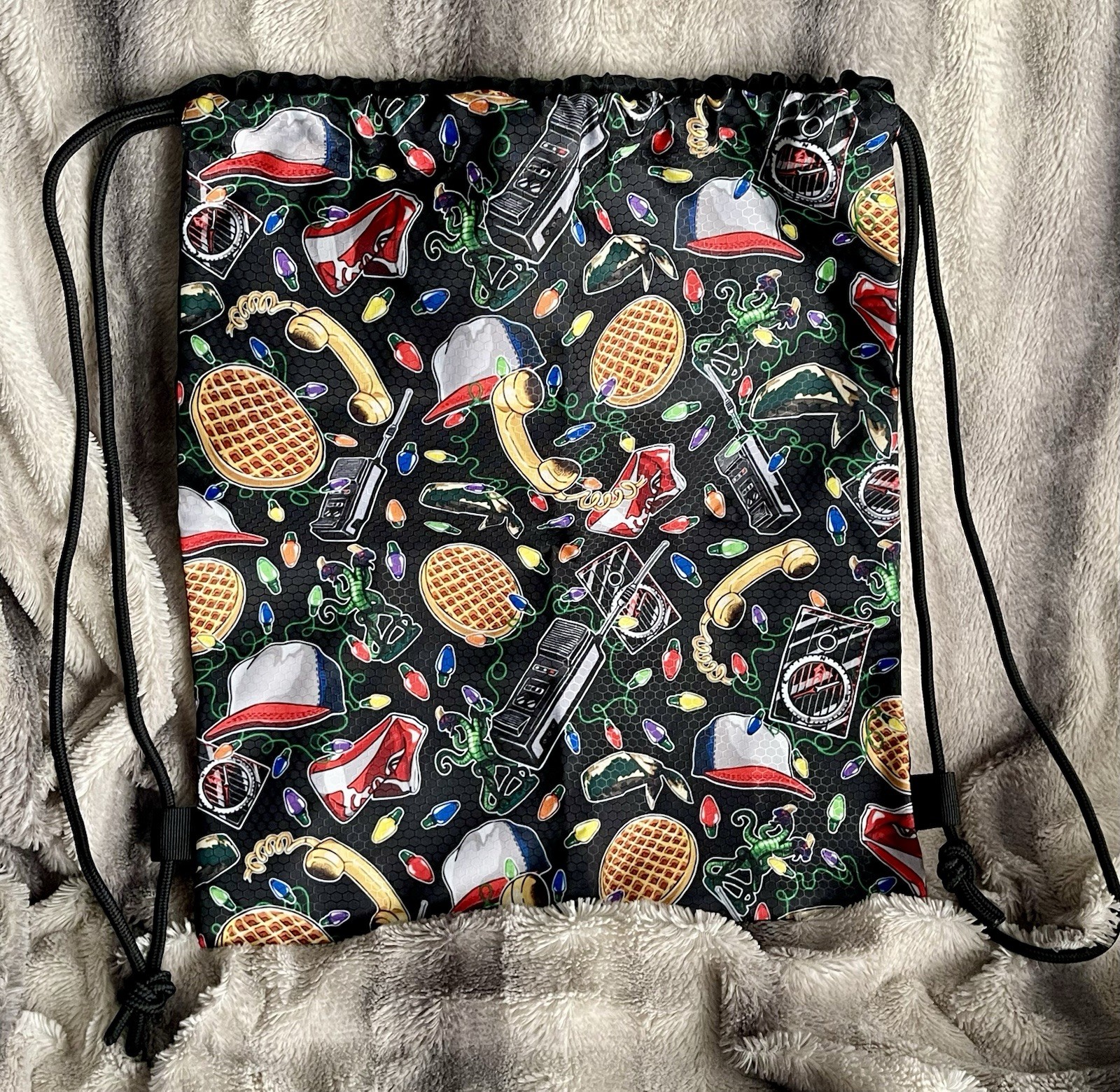Stranger Things Drawstring Bag