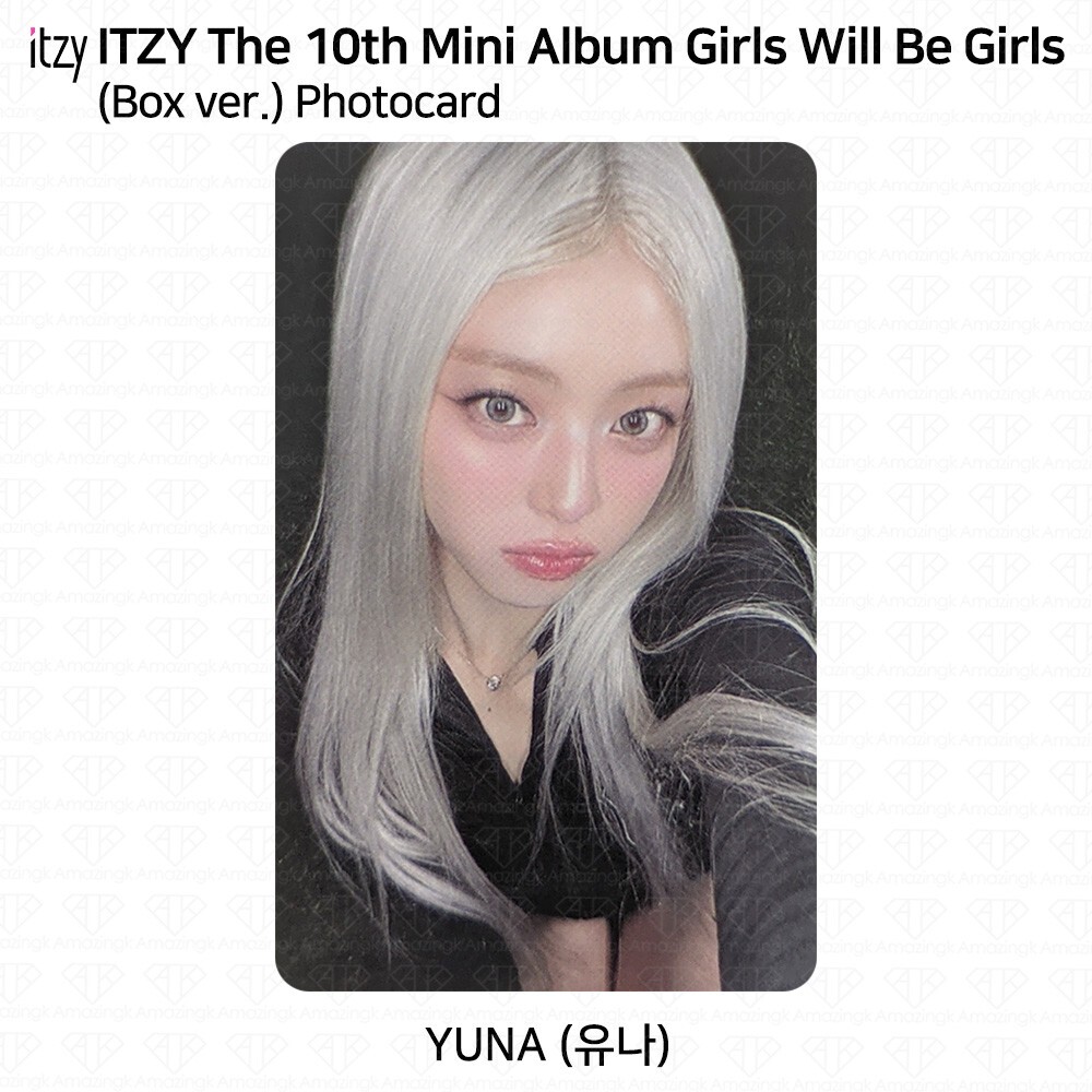 ITZY The 10th Mini Album Girls Will Be Girls Official Photocard All Version