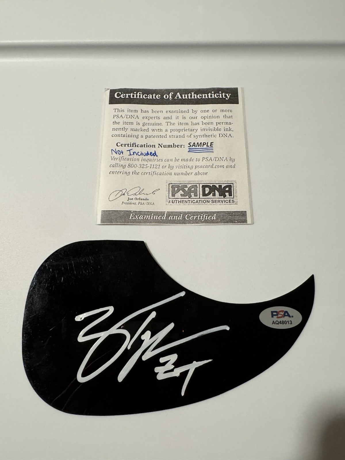Zach Top Signed Acoustic Pickguard Country Music Legend Grammy PSA COA AUTO