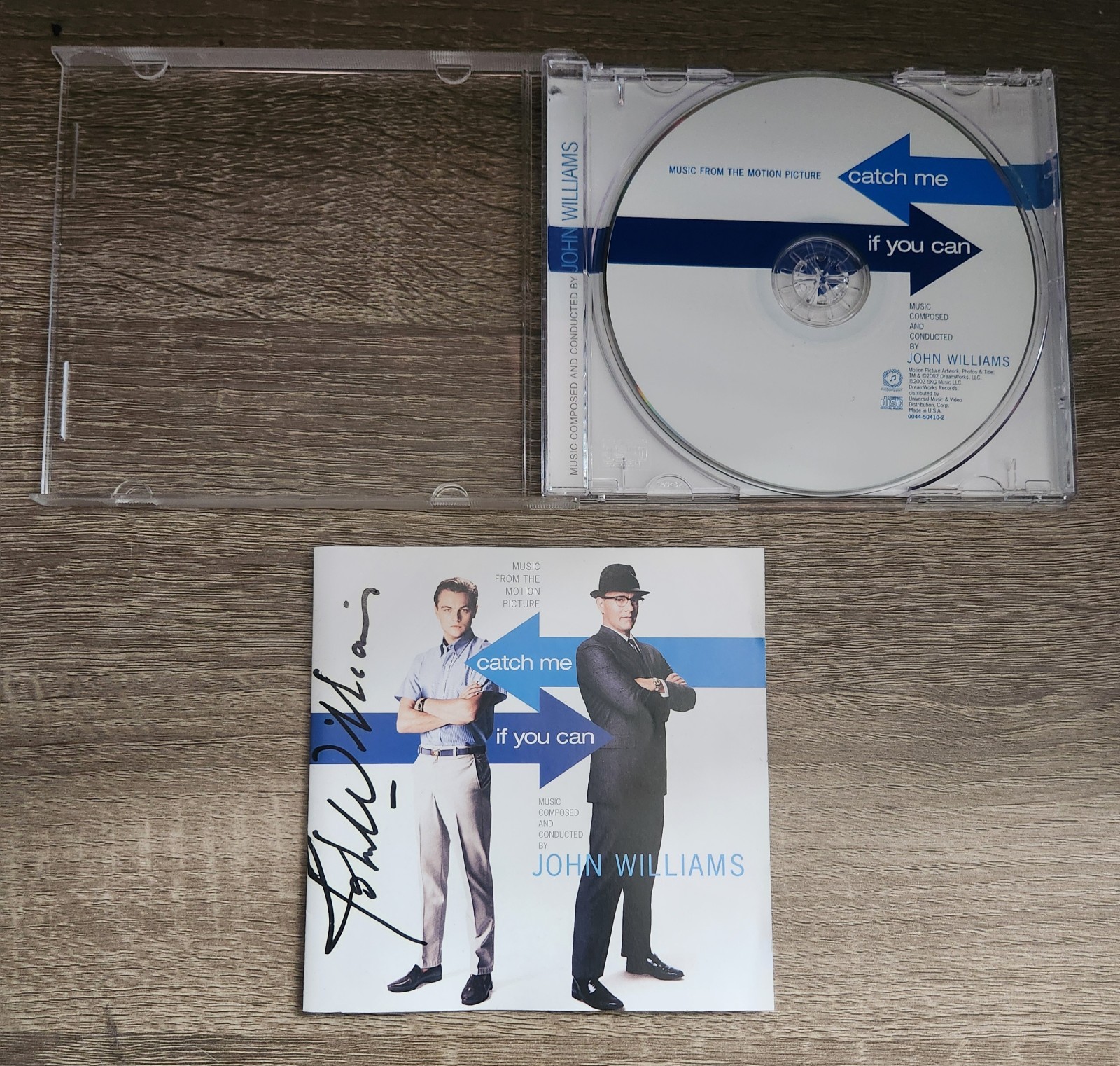 John Williams 🔥RARE🔥 Signed Autograph “Catch Me If You Can” CD Soundtrack 2002