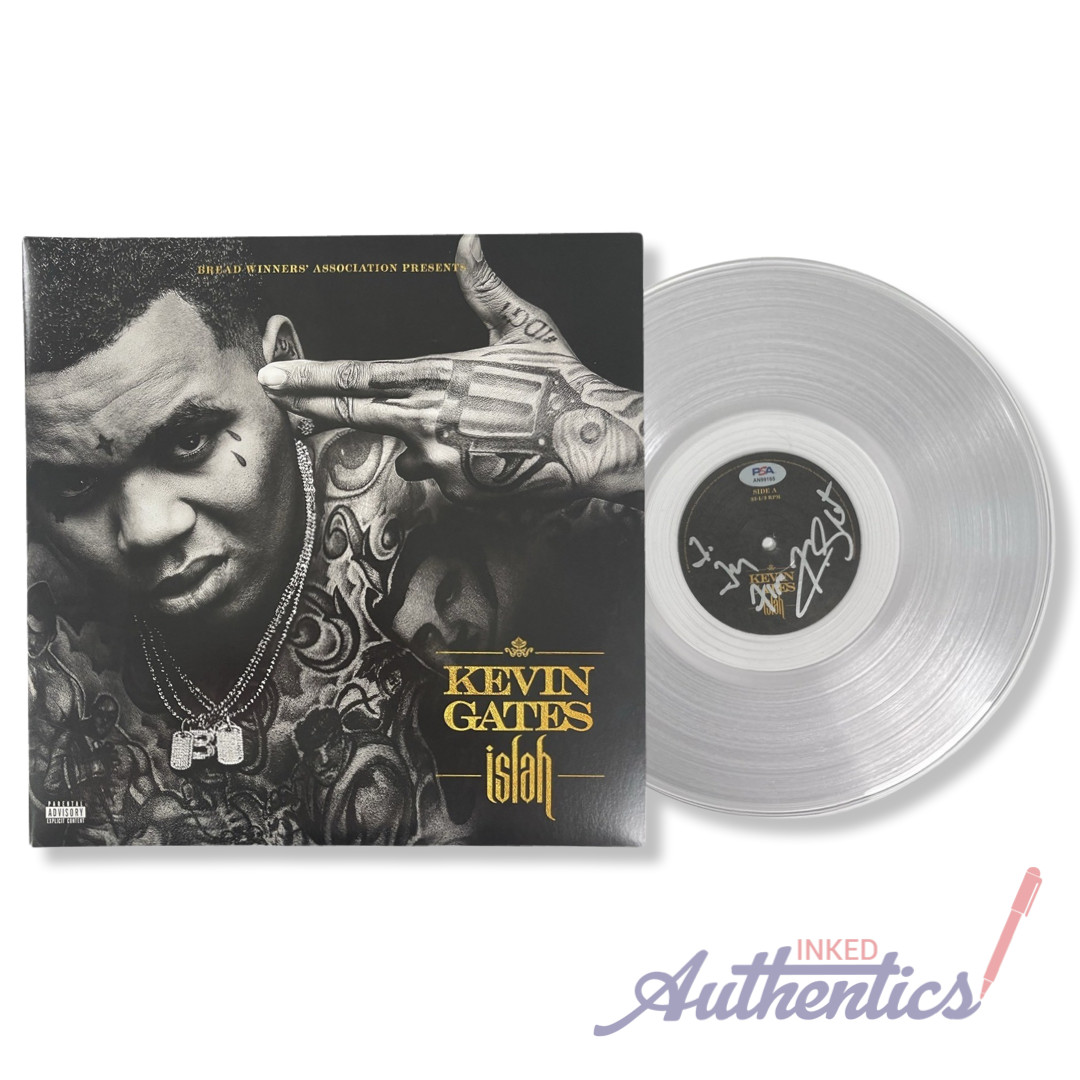 Kevin Gates Signed Autographed Vinyl LP “Islah” PSA/DNA Authenticated