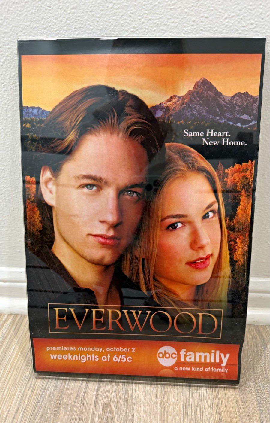 Everwood ABC Family Promo Reproduction Poster “Same Heart. New Home” w/Acrylic