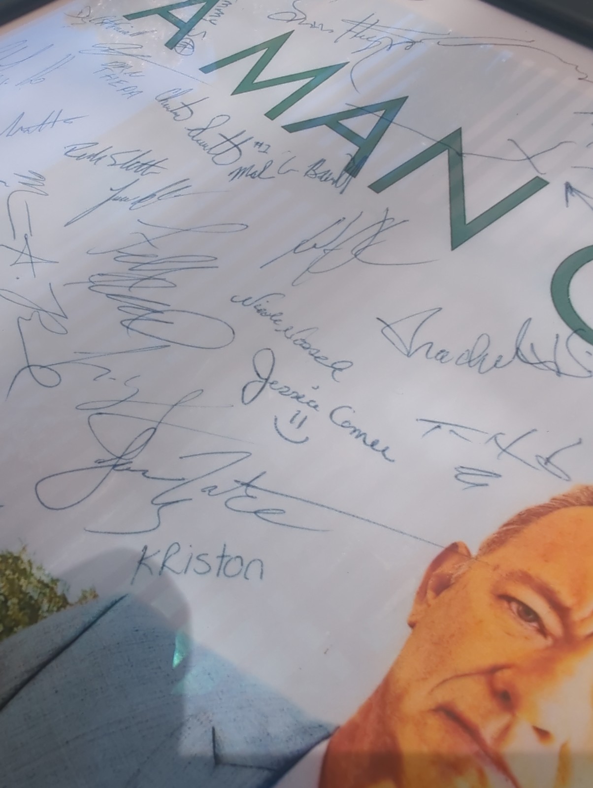 A Man Called Otto Tom Hanks Signed Poster From Cast And Crew Over 100 Signatures