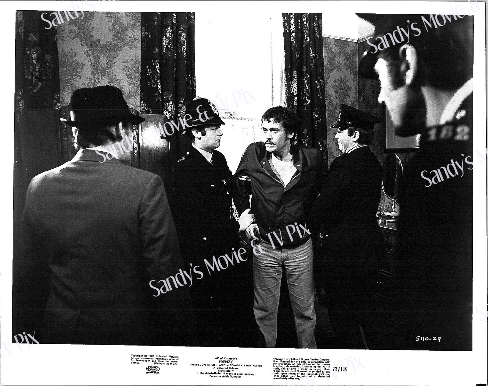 JON FINCH Terrific ORIGINAL Movie Photo FRENZY *Hitchcock*