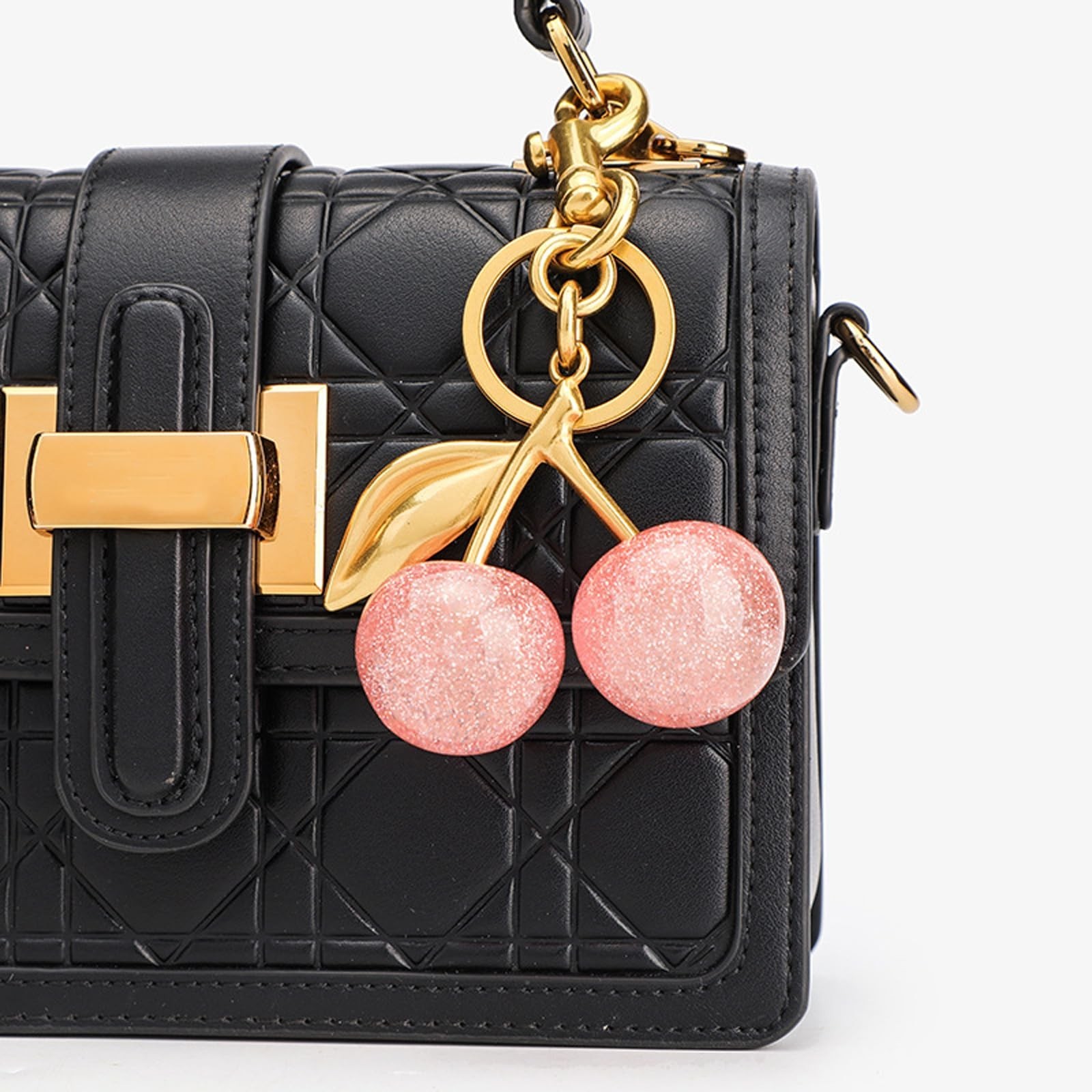 Cherry Keychain & Bag Charms – Cute Cherry Accessories for Women’s Purse & Ha…