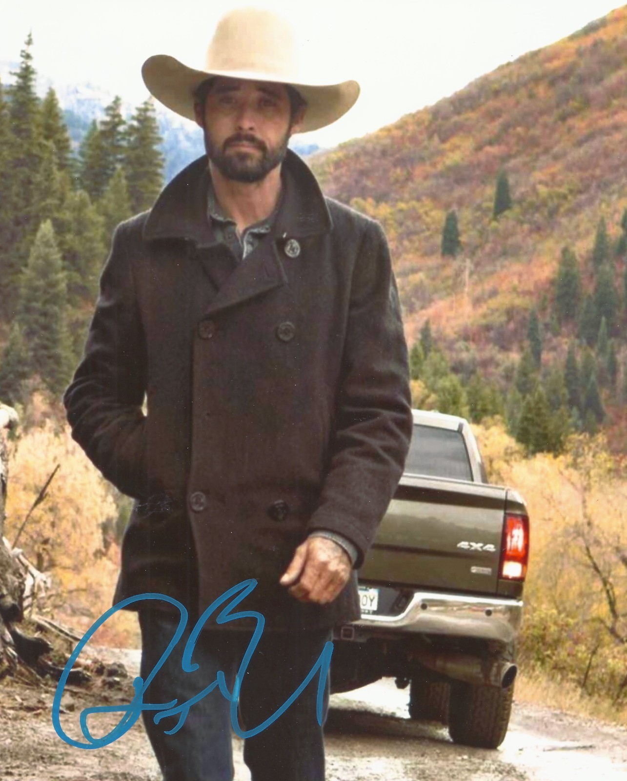 Ryan Bingham signed 8×10 photo Yellowstone Musician