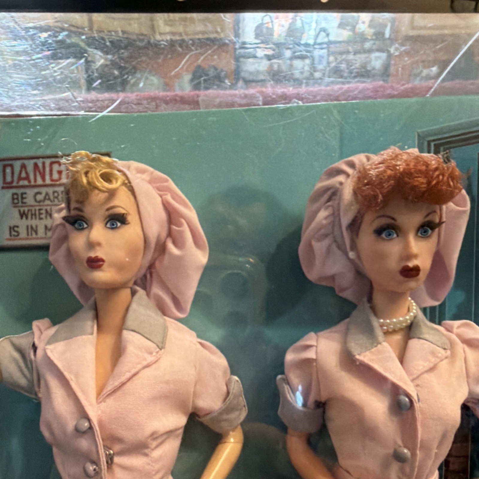 I Love Lucy Barbie Collector Episode 39 Job Switching Lucy & Ethel Doll Set