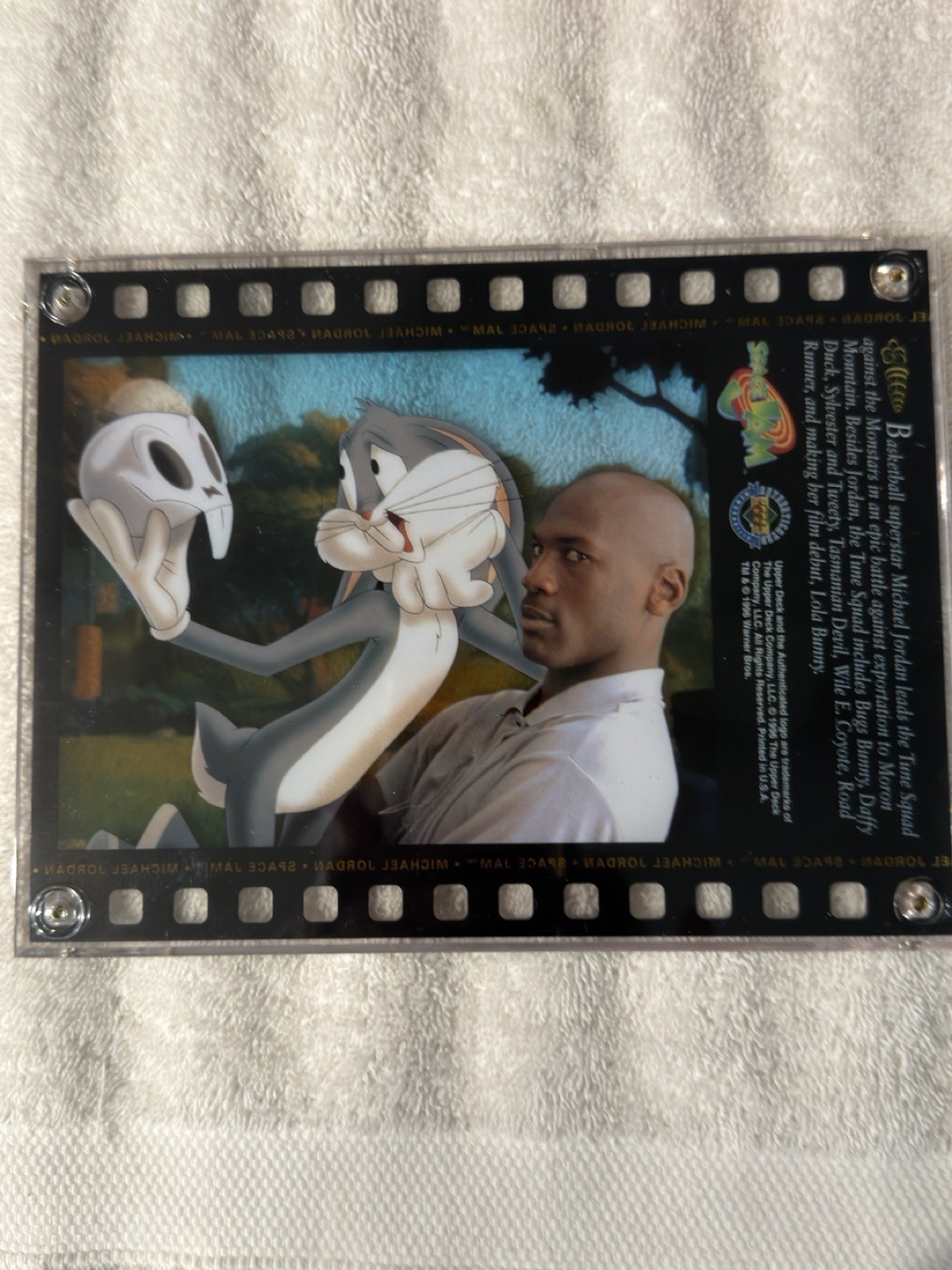 1996 Upper Deck Michael Jordan & Bugs Bunny Space Jam #983 Of 5000