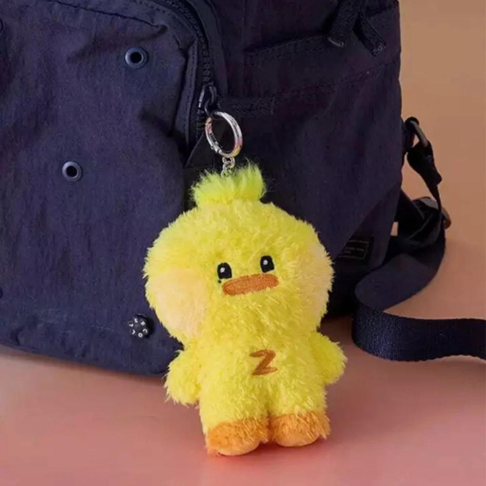 Kpop Style Plush Doll Keychain 12cm Cute Cartoon Pendant for Bags